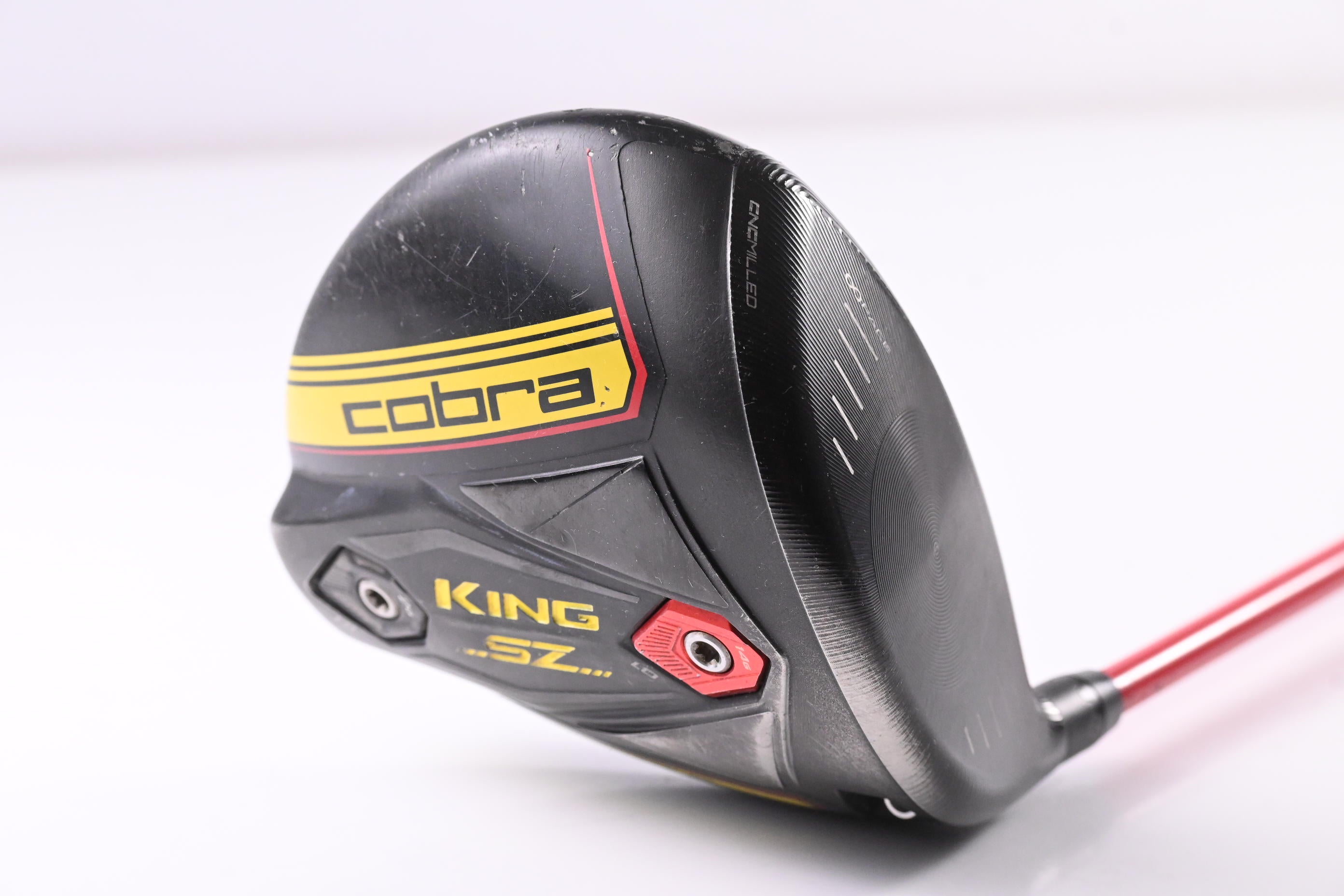 Cobra King Speedzone Driver / 10.5 Degree / Stiff Flex HZRDUS Hand Crafted Red 62