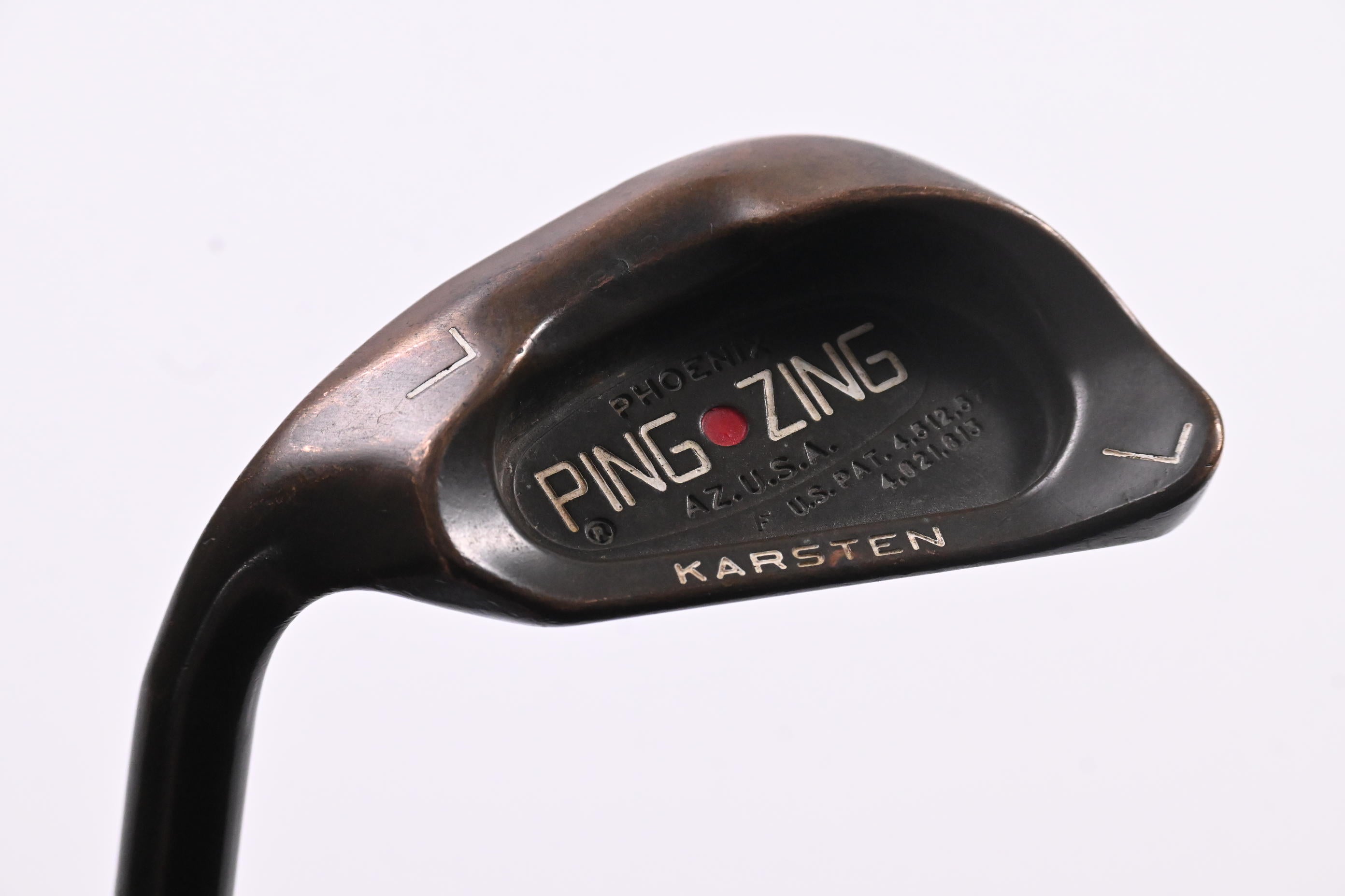 Left Hand Ping Karsten Zing BeCu Lob Wedge / 58 Degree / Red Dot / Stiff Flex JZ