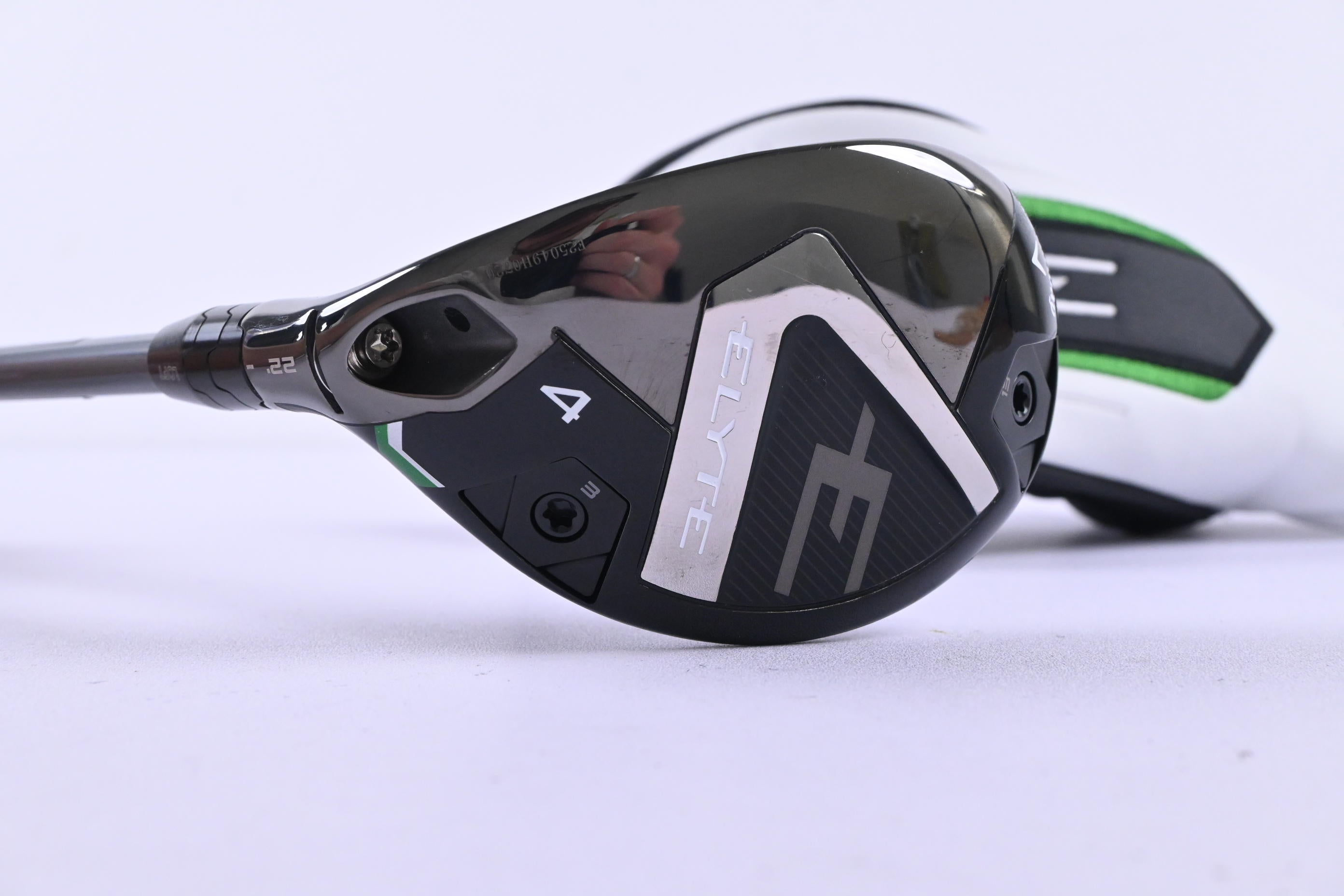 Left Hand Callaway Elyte #4 Hybrid / 22 Degree / Regular Flex Denali Charcoal 60