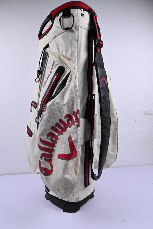 Callaway Cart Bag / 14 Way-Divider / White, Black & Red