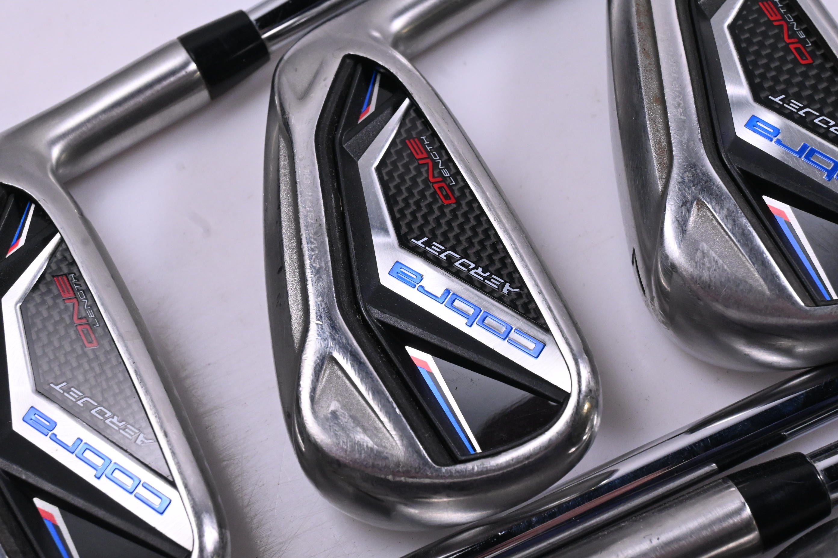Cobra Aerojet One Length Irons / 5-PW+GW / Regular Flex KBS Tour Lite Shafts