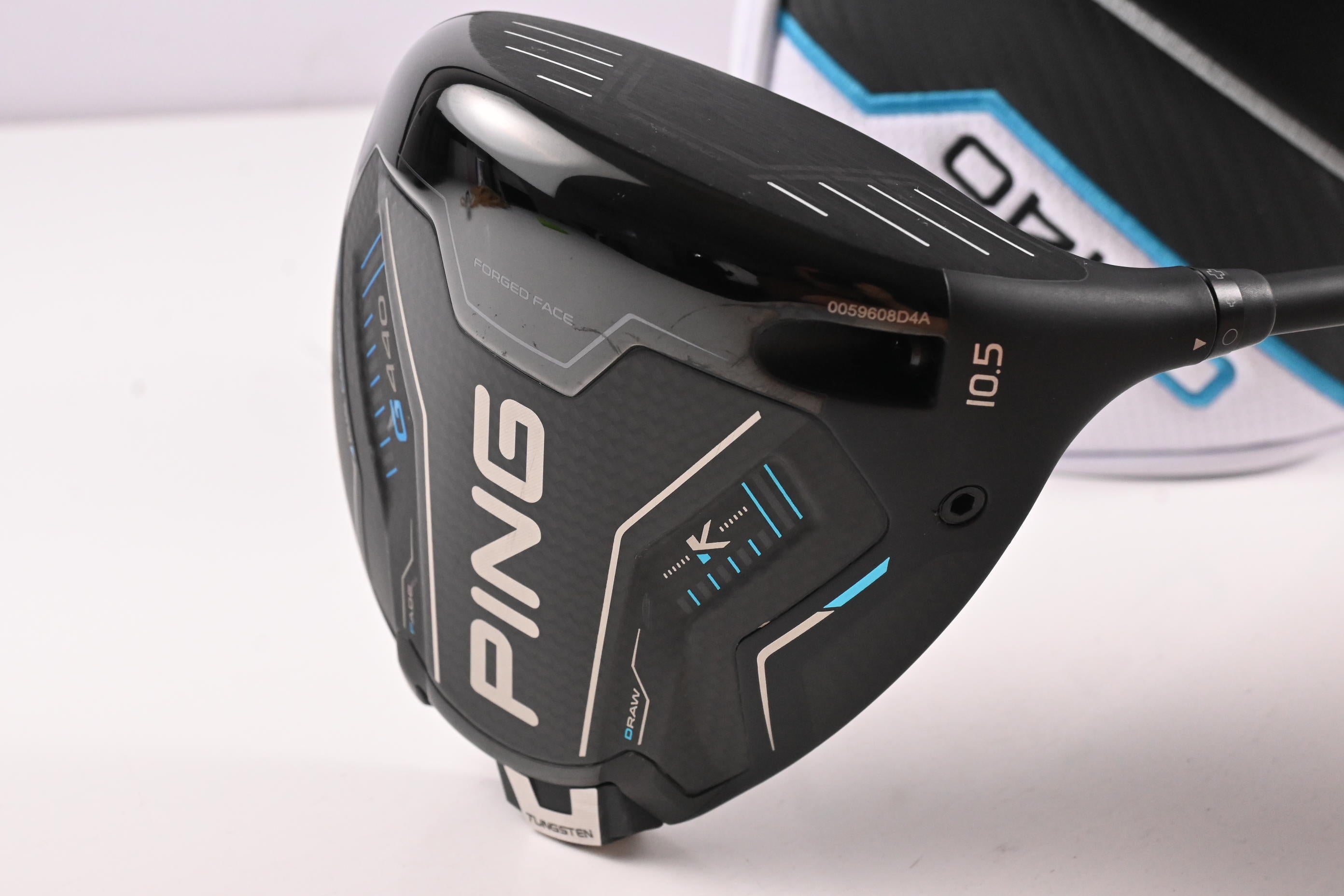 Ping G440 K Driver / 10.5 Degree / Stiff Flex Ping Alta CB Blue 50 Shaft