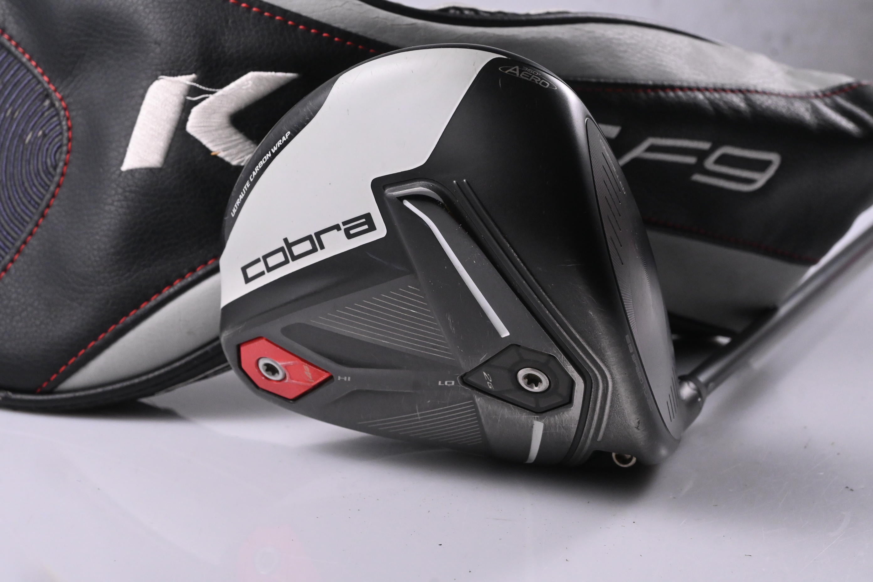 Cobra King F9 Driver / 9 Degree / Stiff Flex HZRDUS Smoke Black 60 Shaft