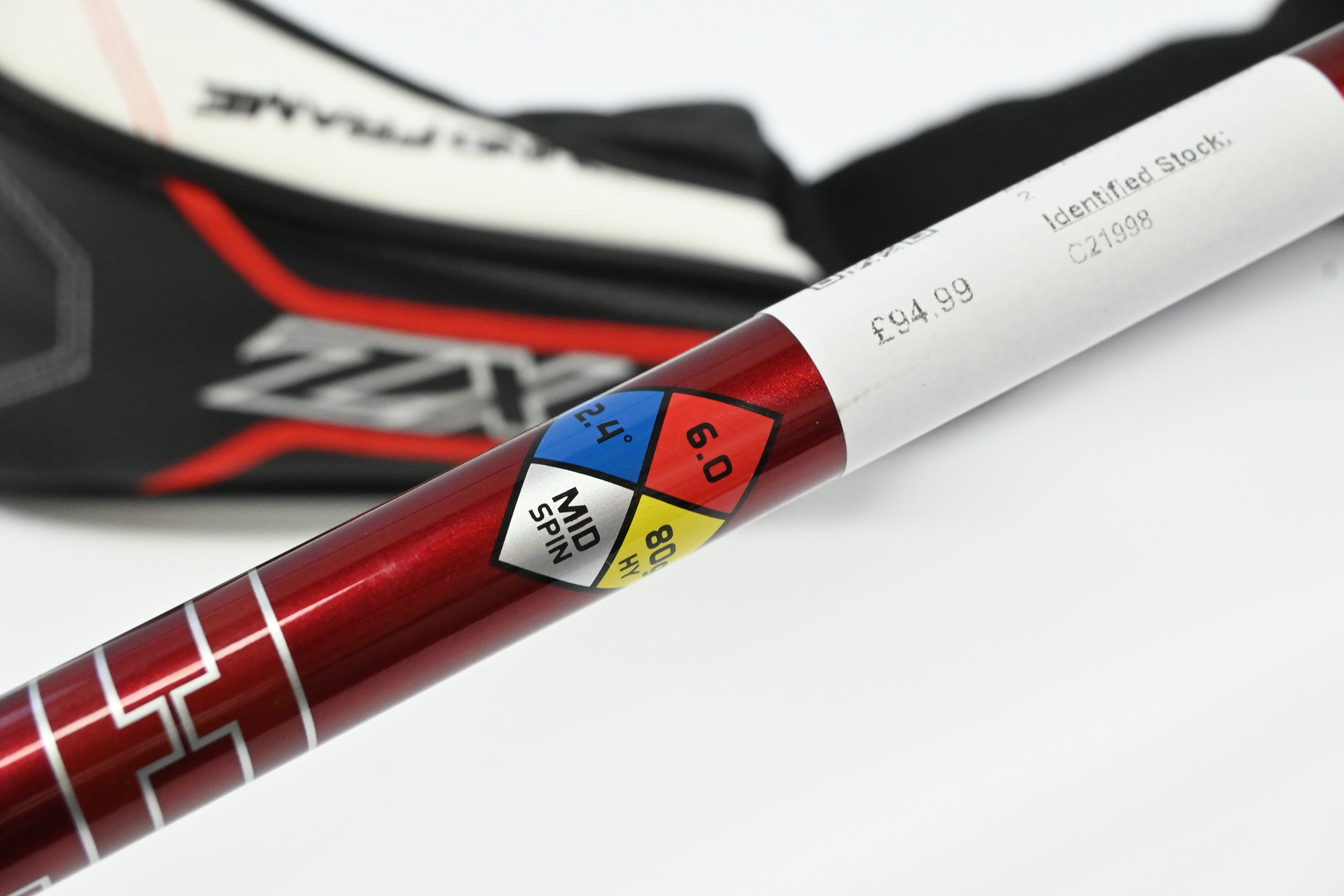Srixon ZX Mk II 2023 #3 Hybrid / 19 Degree / Stiff Flex HZRDUS Smoke Red RDX 80