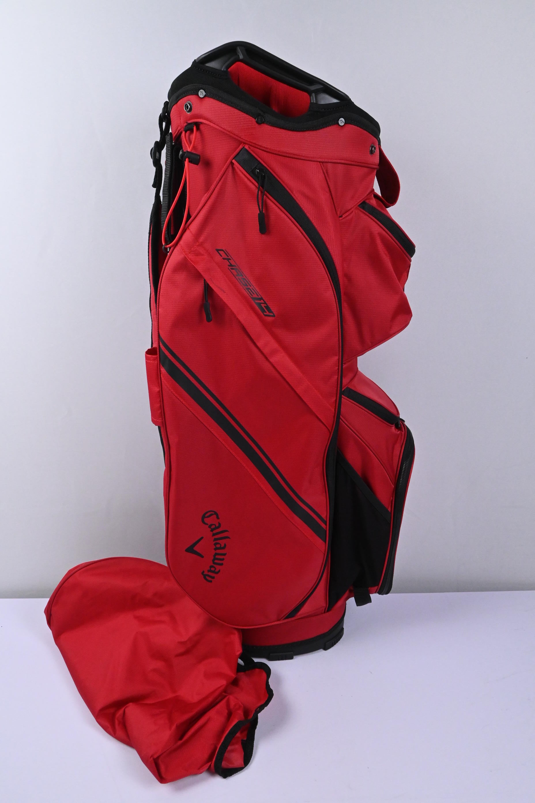 Callaway Chase 14 Cart Bag / 14-Way Divider / Red & Black