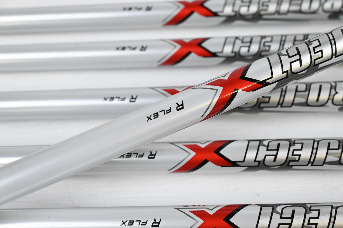 Callaway X Hot Irons / 5-PW+SW / Regular Flex Project X PXv Shafts