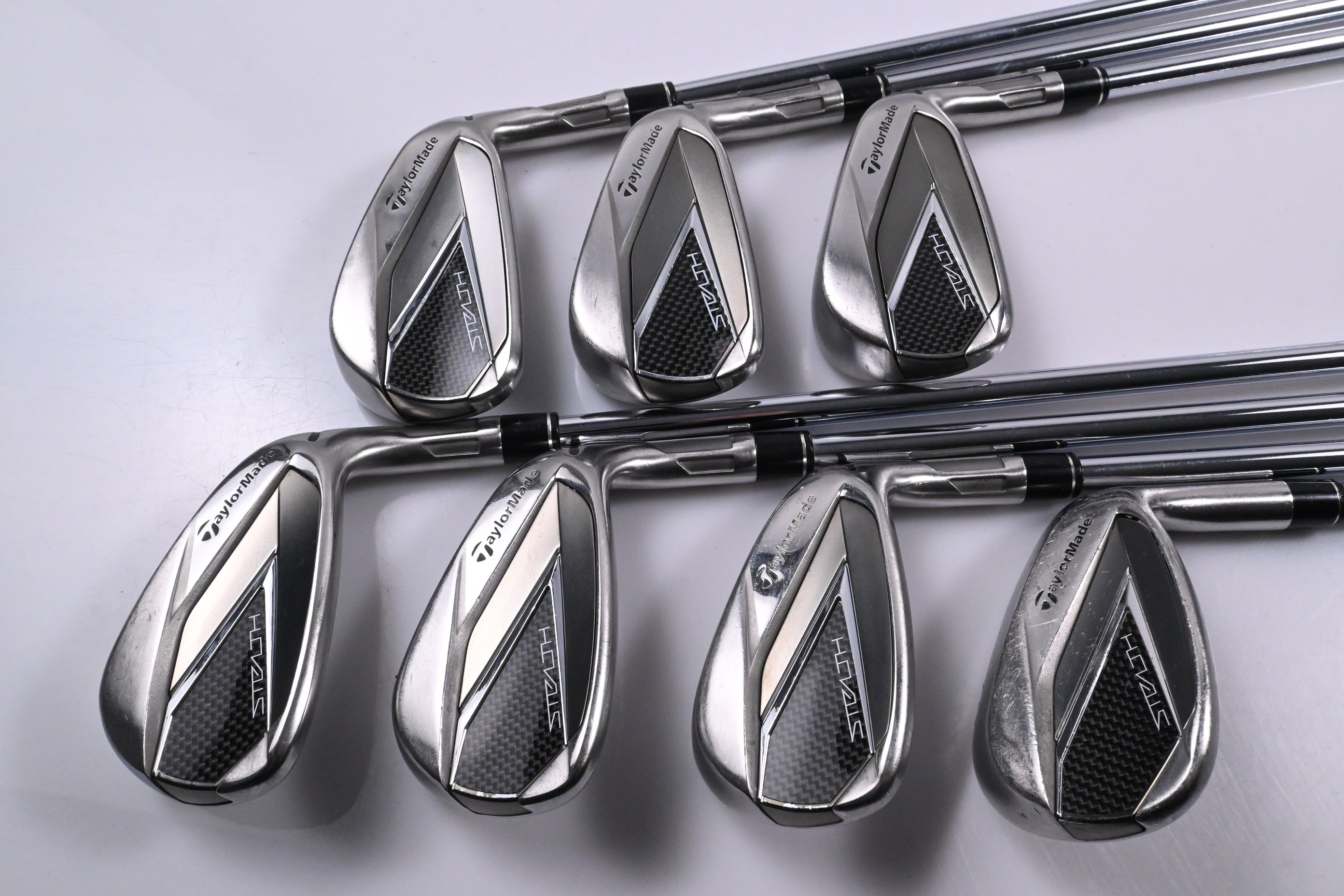 Taylormade Stealth Irons / 5-PW+SW / Regular Flex KBS MAX MT 85 Shafts