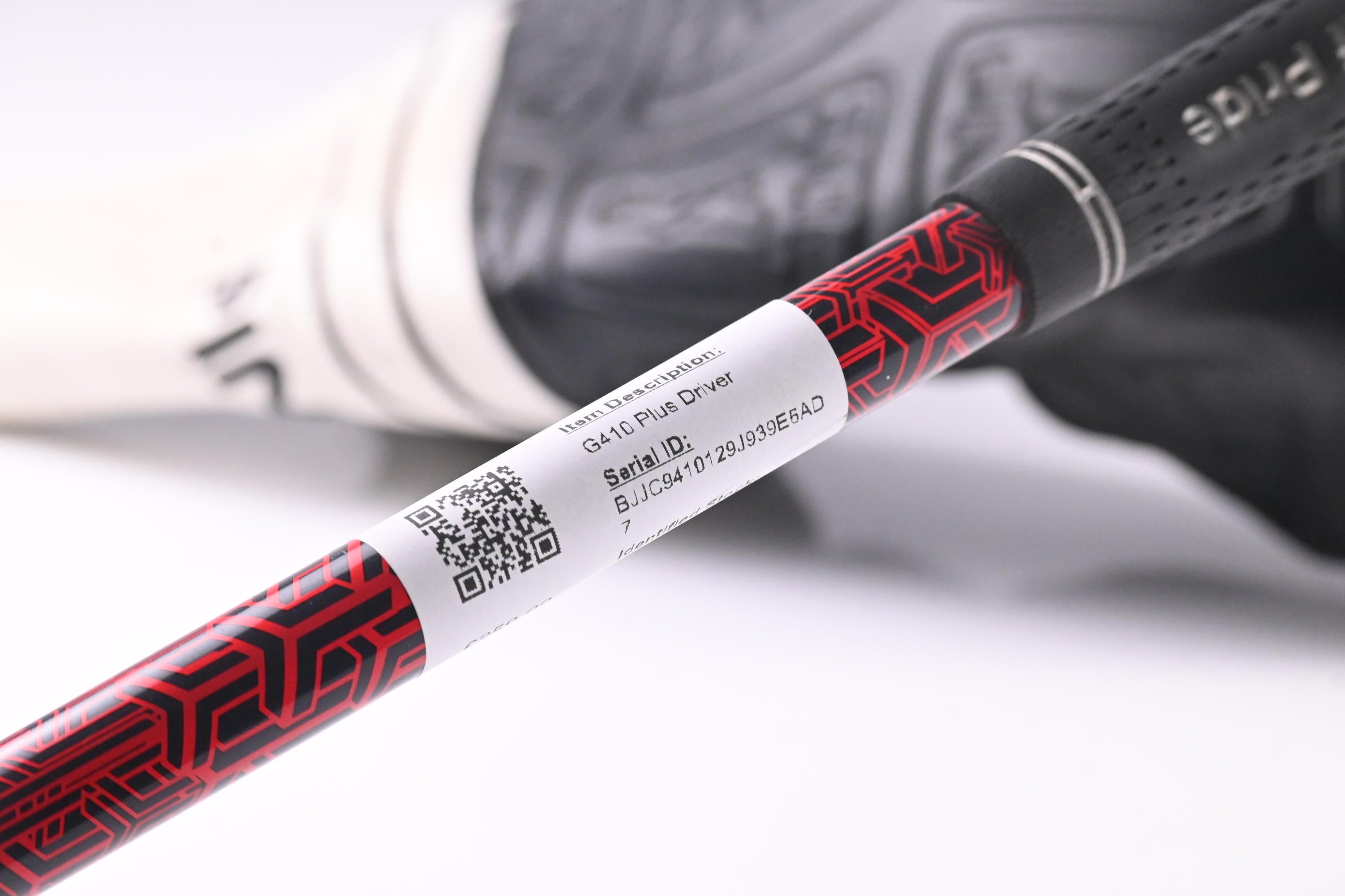 Ping G410 Plus Driver / 12 Degree / Regular Flex Ping Alta CB Red 55 Shaft