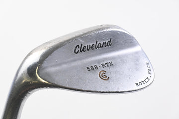 Left Hand Cleveland 588 RTX Gap Wedge / 52 Degree / Wedge Flex Dynamic Gold