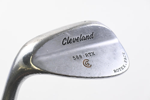 Left Hand Cleveland 588 RTX Gap Wedge / 52 Degree / Wedge Flex Dynamic Gold