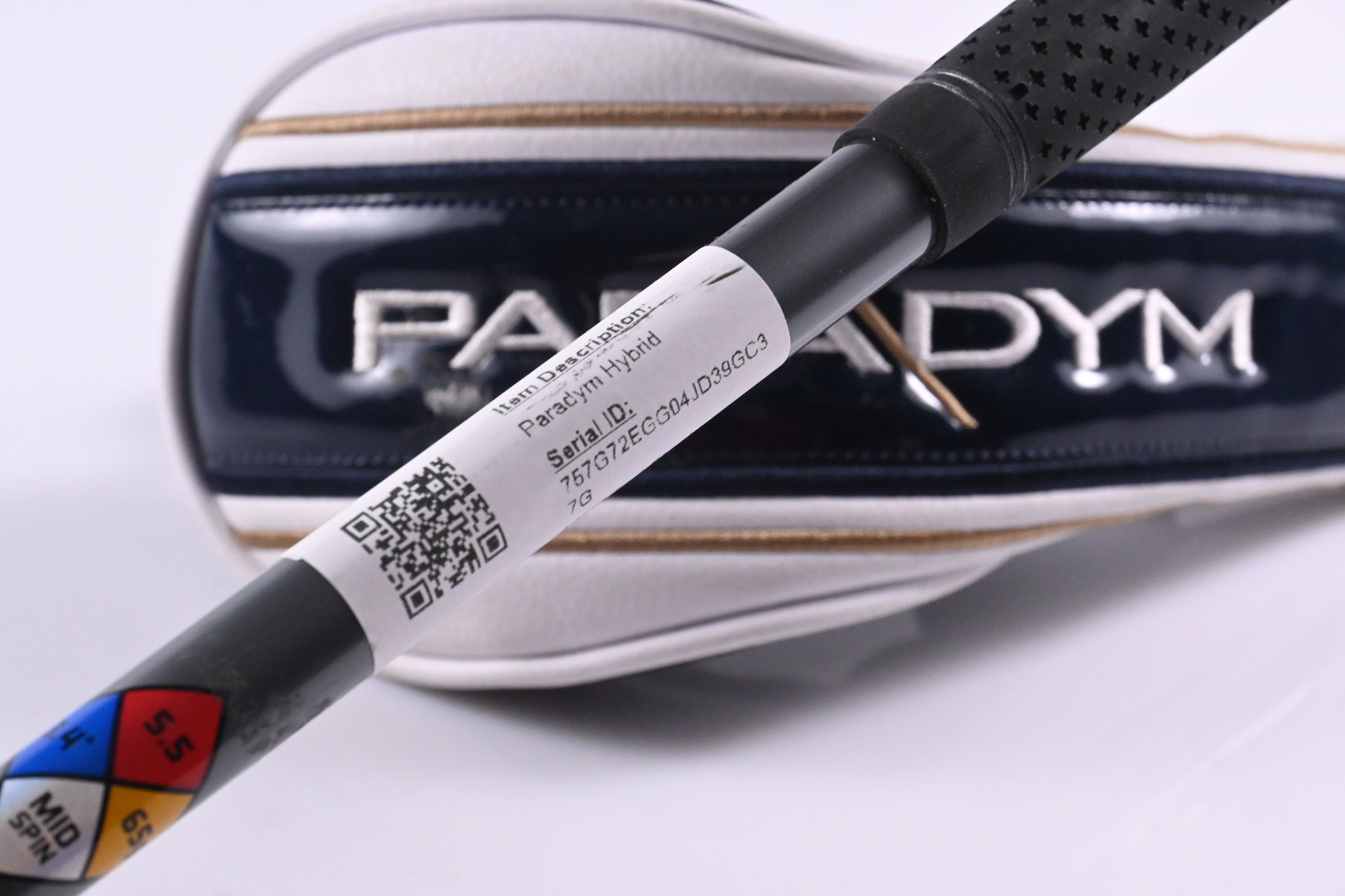 Callaway Paradym #5 Hybrid / 24 Degree / Regular Flex HZRDUS Silver 65 Shaft