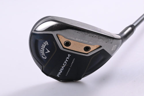 Callaway Paradym #5 Wood / 18 Degree / Regular Flex HZRDUS Silver 60 Shaft
