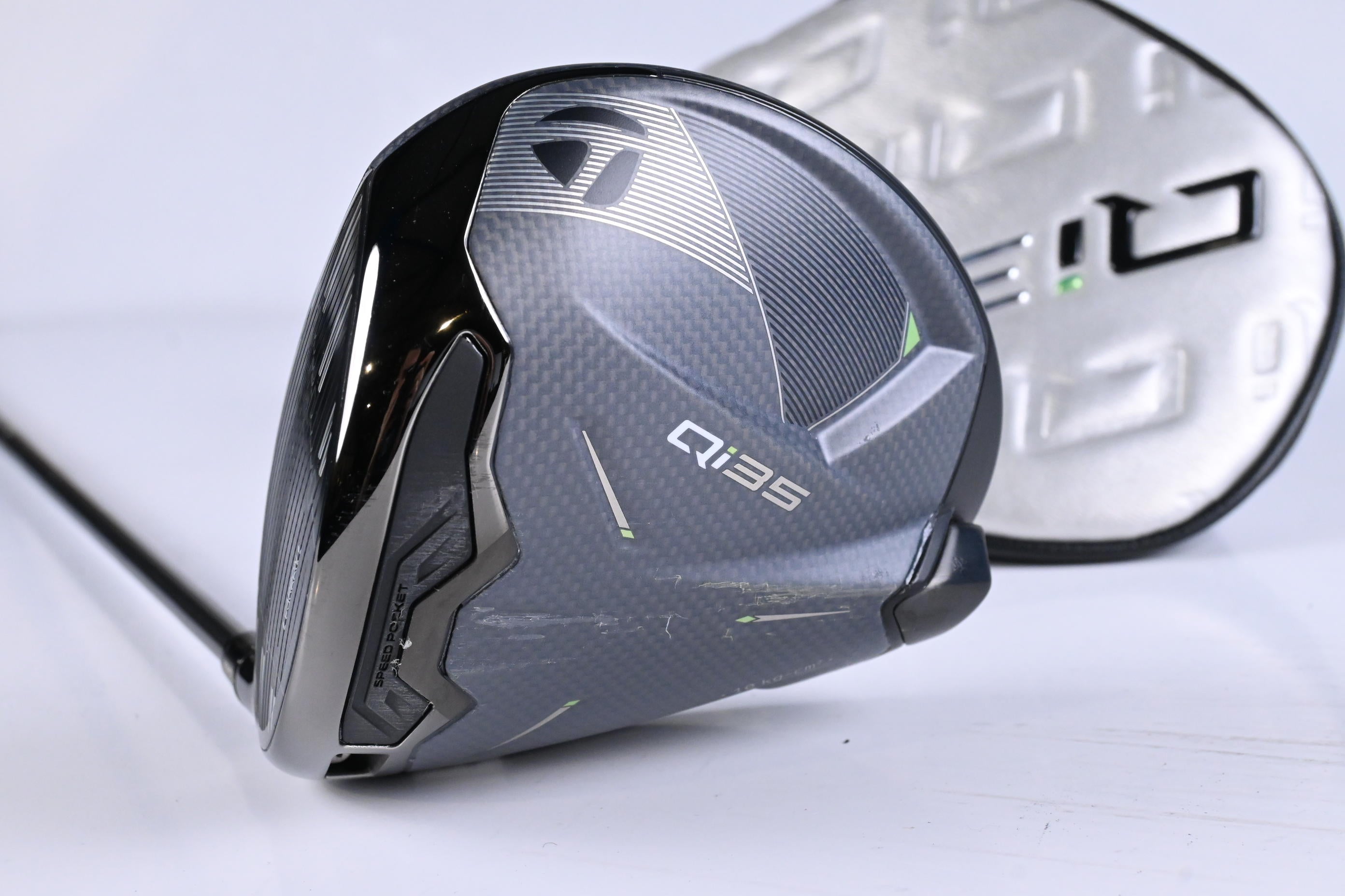 Left Hand Taylormade Qi35 Max Driver / 9 Degree / Regular Flex EvenFlow Riptide 60