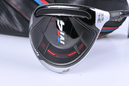 Taylormade M4 #3 HL Wood / 16.5 Degree / Regular Flex Fujikura Atmos Red 5 Shaft