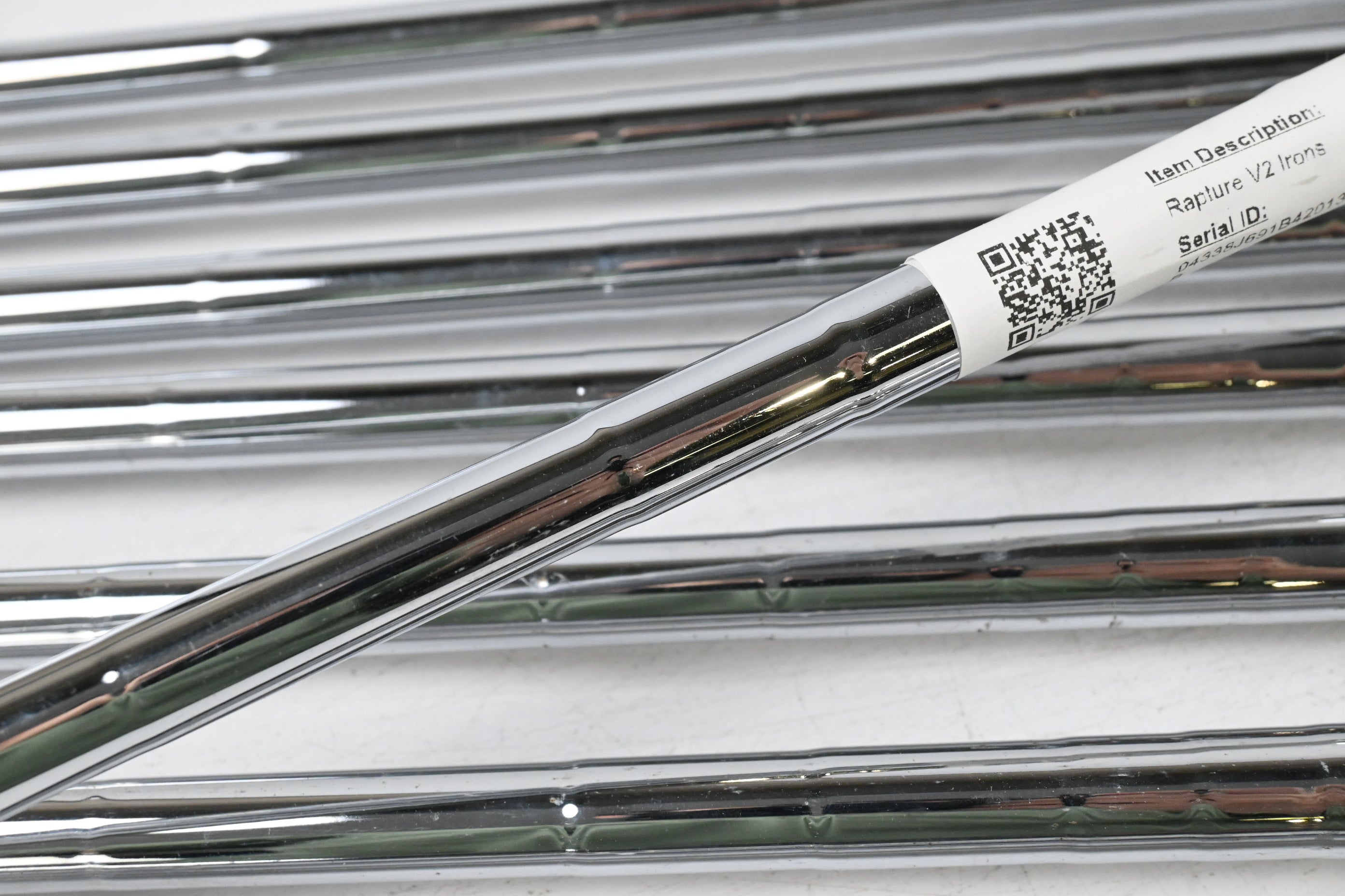 Ping Rapture V2 Irons / 4-PW+SW / Black Dot / Regular Flex Ping AWT Shafts