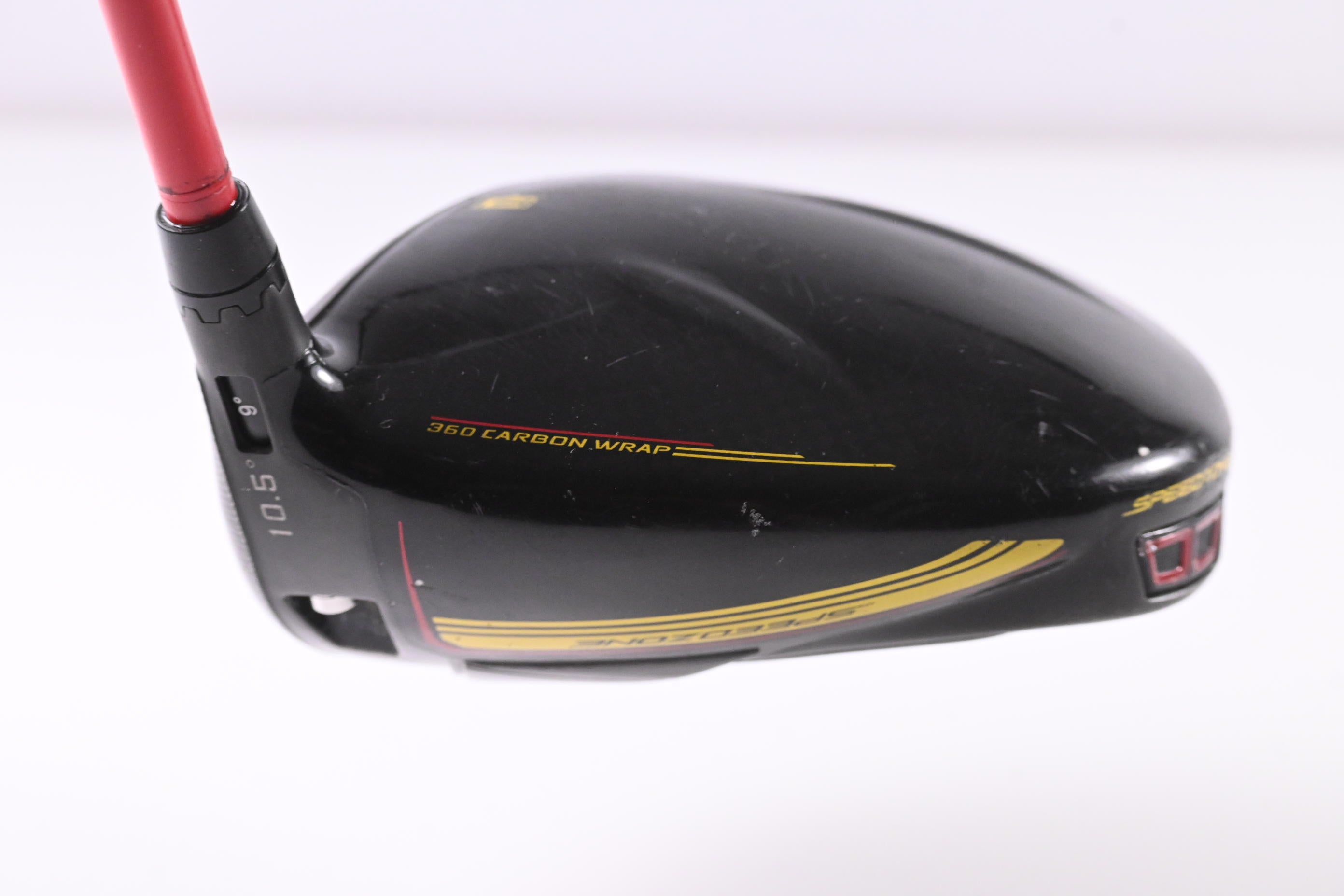 Cobra King Speedzone Driver / 10.5 Degree / Stiff Flex HZRDUS Hand Crafted Red 62