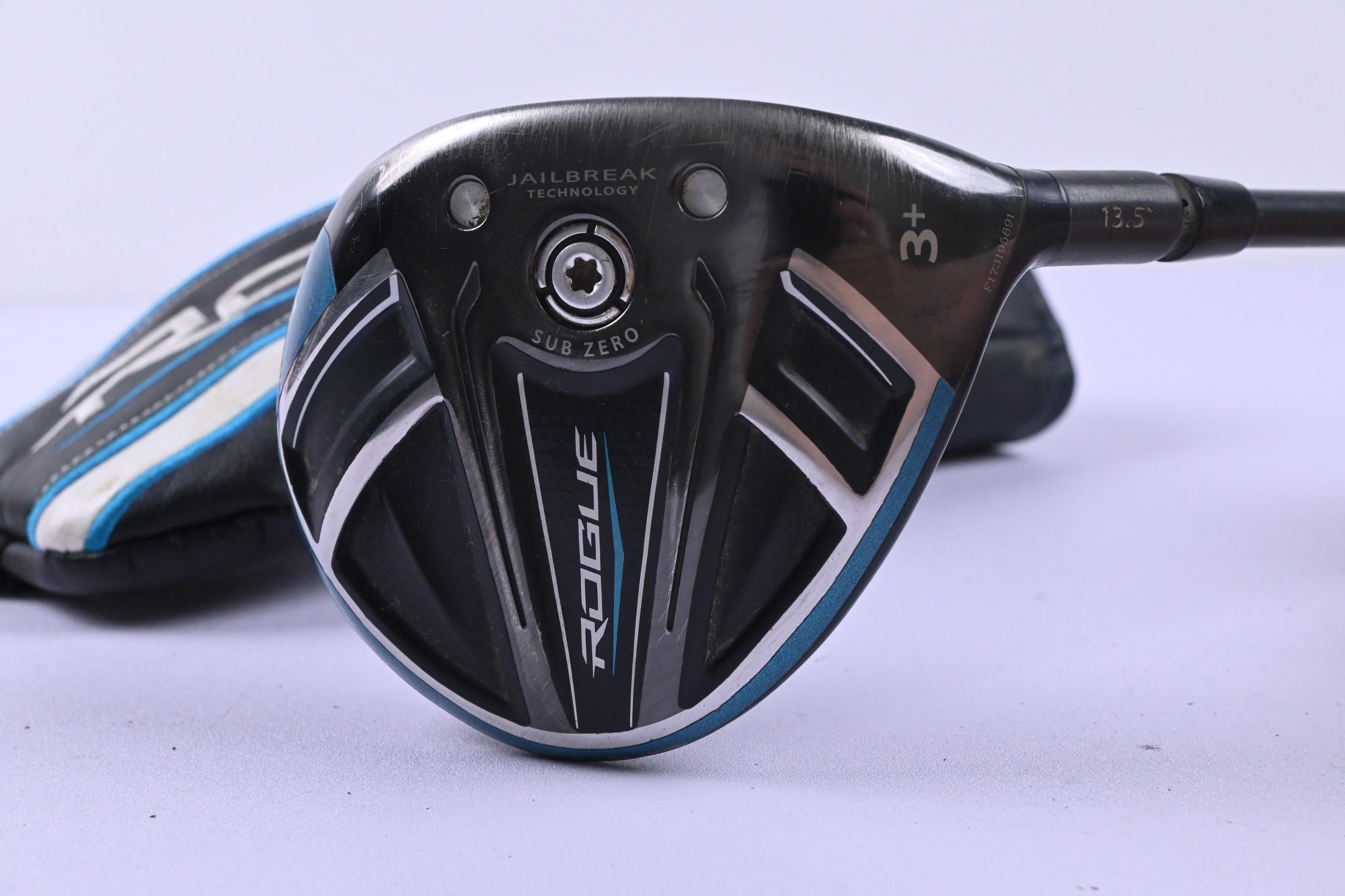 Callaway Rogue #3+ Wood / 13.5 Degree / Stiff Flex Project X HZRDUS Yellow 76