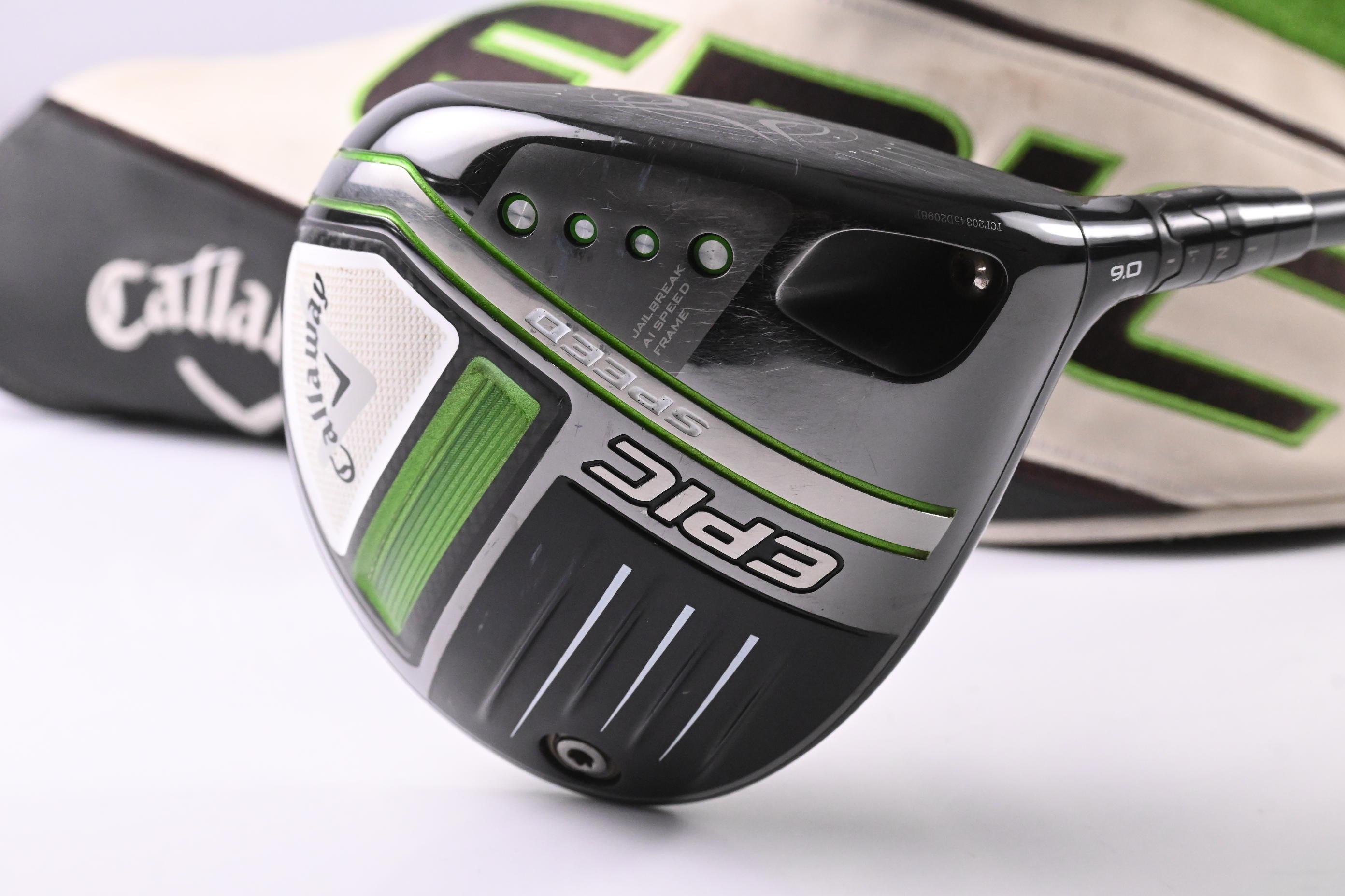 Tour Issue Callaway Epic Speed Driver / 9 Degree / Stiff Flex HZRDUS Smoke Black