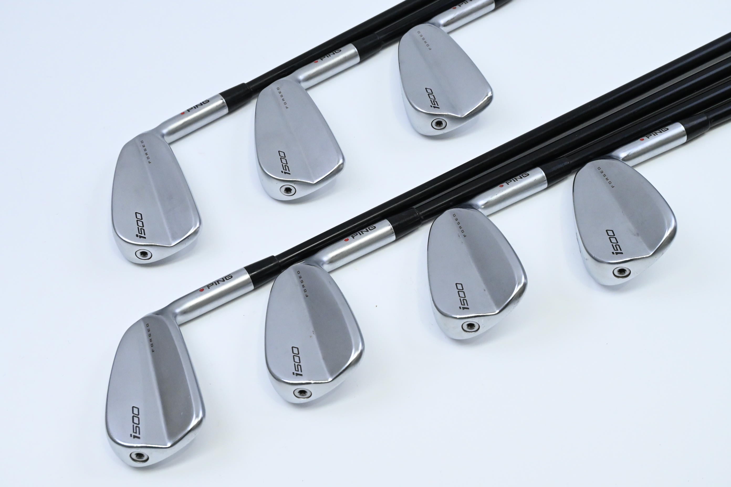Ping i500 Irons / 4-PW / Red Dot / Regular Flex Ping Alta CB AWT Shaft
