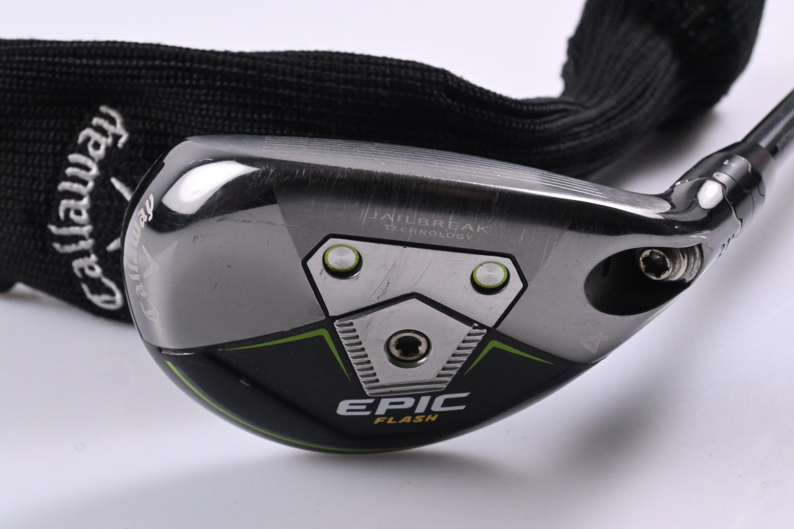 Callaway Epic Flash #4 Hybrid / 21 Degree / Stiff Flex Tensei AV Silver 70 Shaft