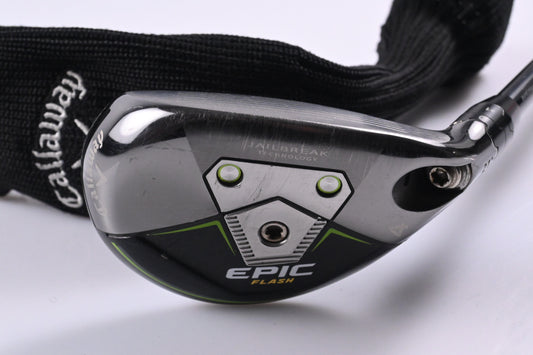 Callaway Epic Flash #4 Hybrid / 21 Degree / Stiff Flex Tensei AV Silver 70 Shaft