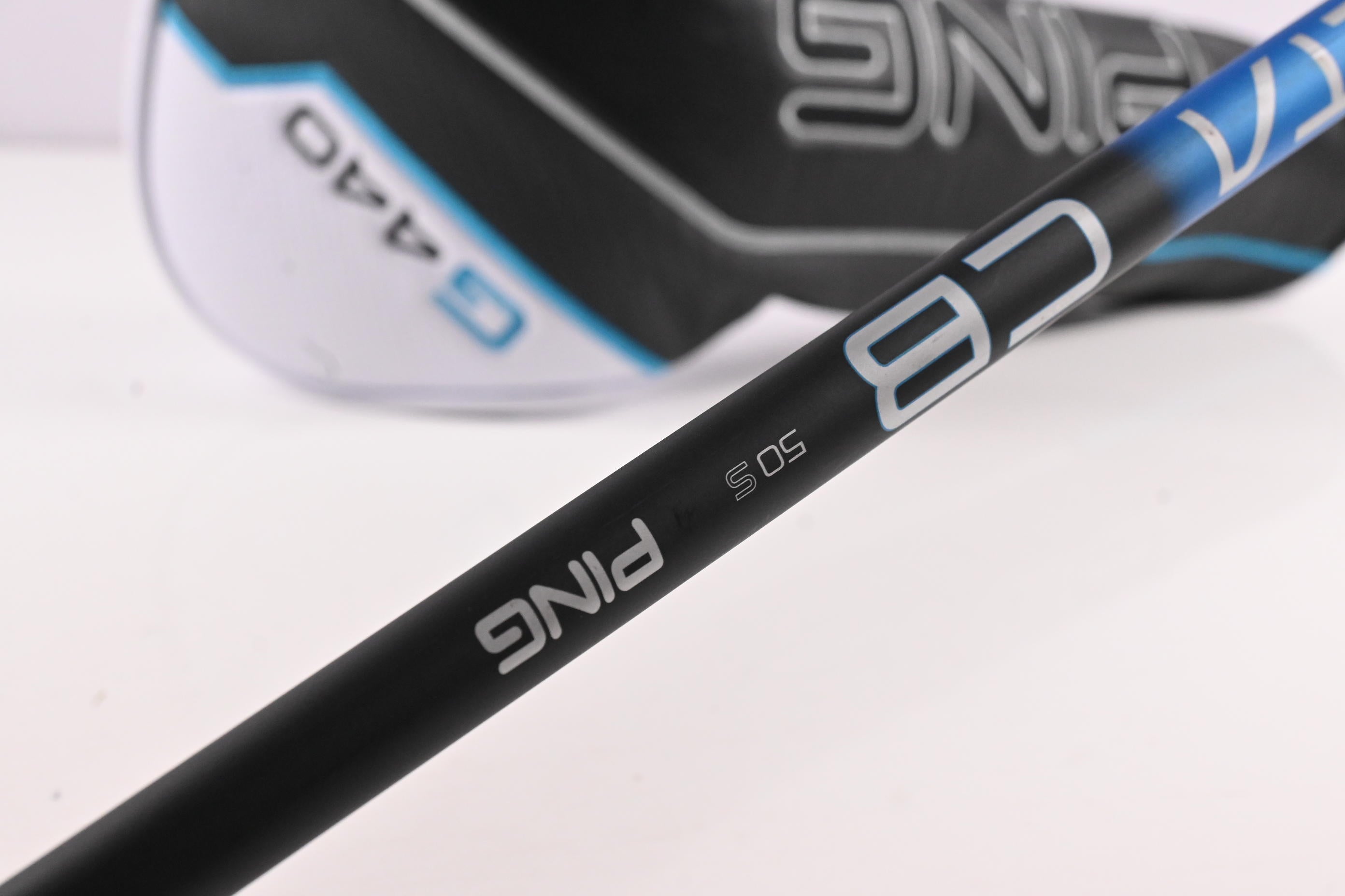 Ping G440 K Driver / 10.5 Degree / Stiff Flex Ping Alta CB Blue 50 Shaft