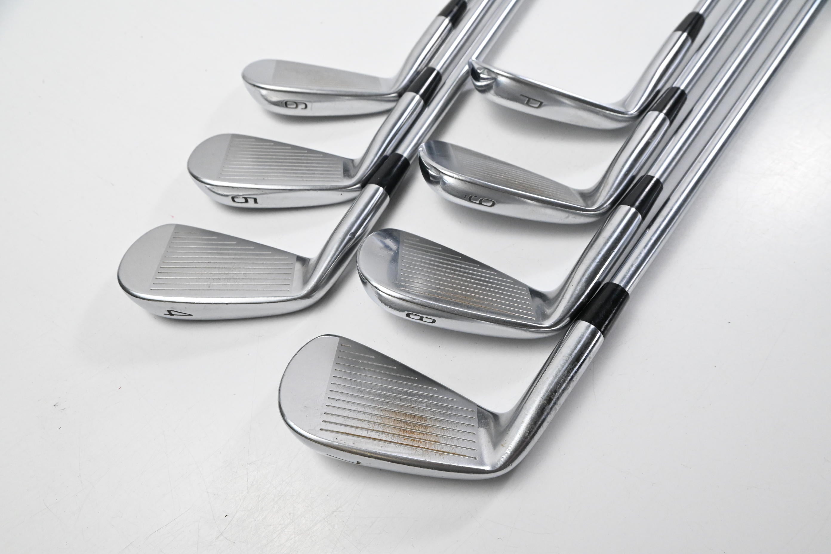 Mizuno Pro 221 Irons / 4-PW / Stiff Flex Project X LS 120 Steel Shafts