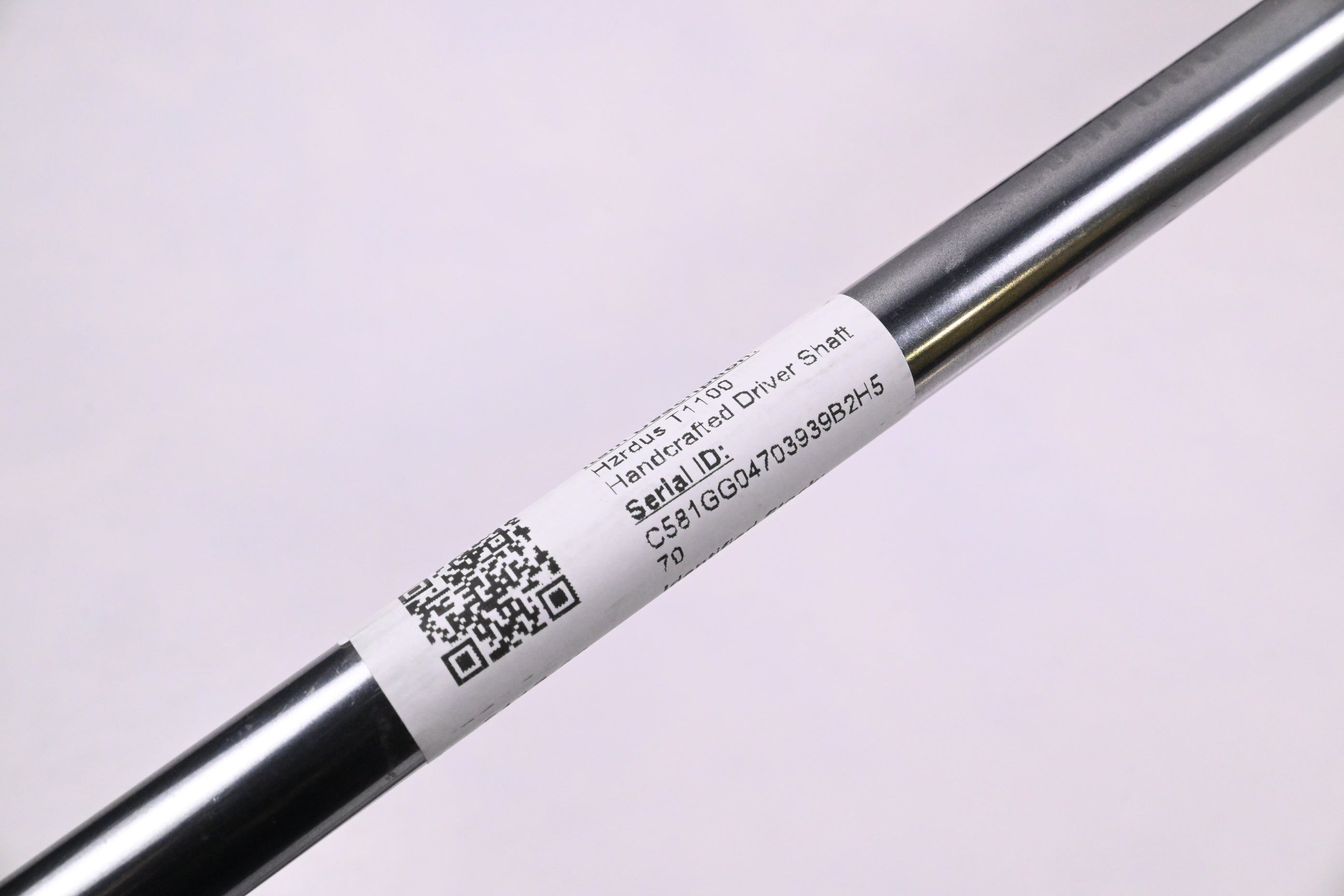 Hzrdus T1100 Handcrafted 75 Driver Shaft / Stiff Flex / Taylormade 2nd Gen