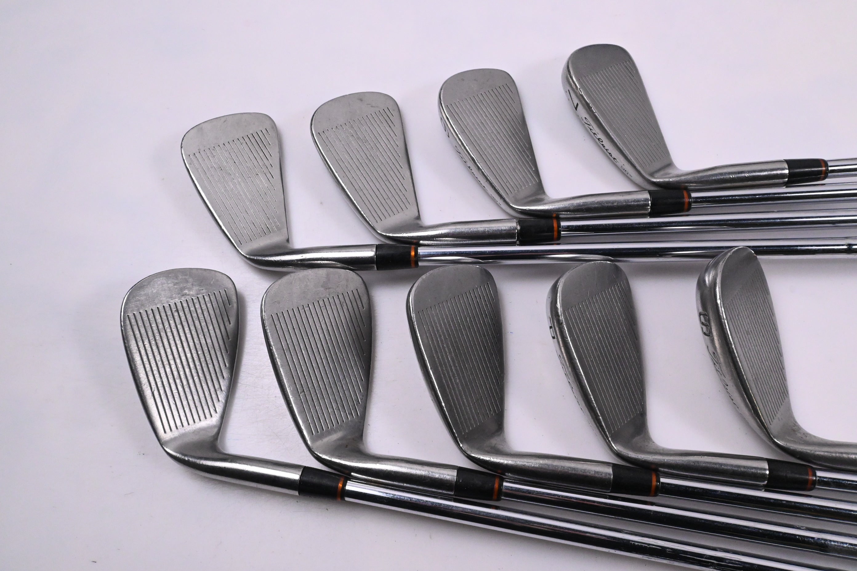 Titleist DCI Black Irons / 4-PW+GW / Stiff Flex Titleist MS-309 Shafts