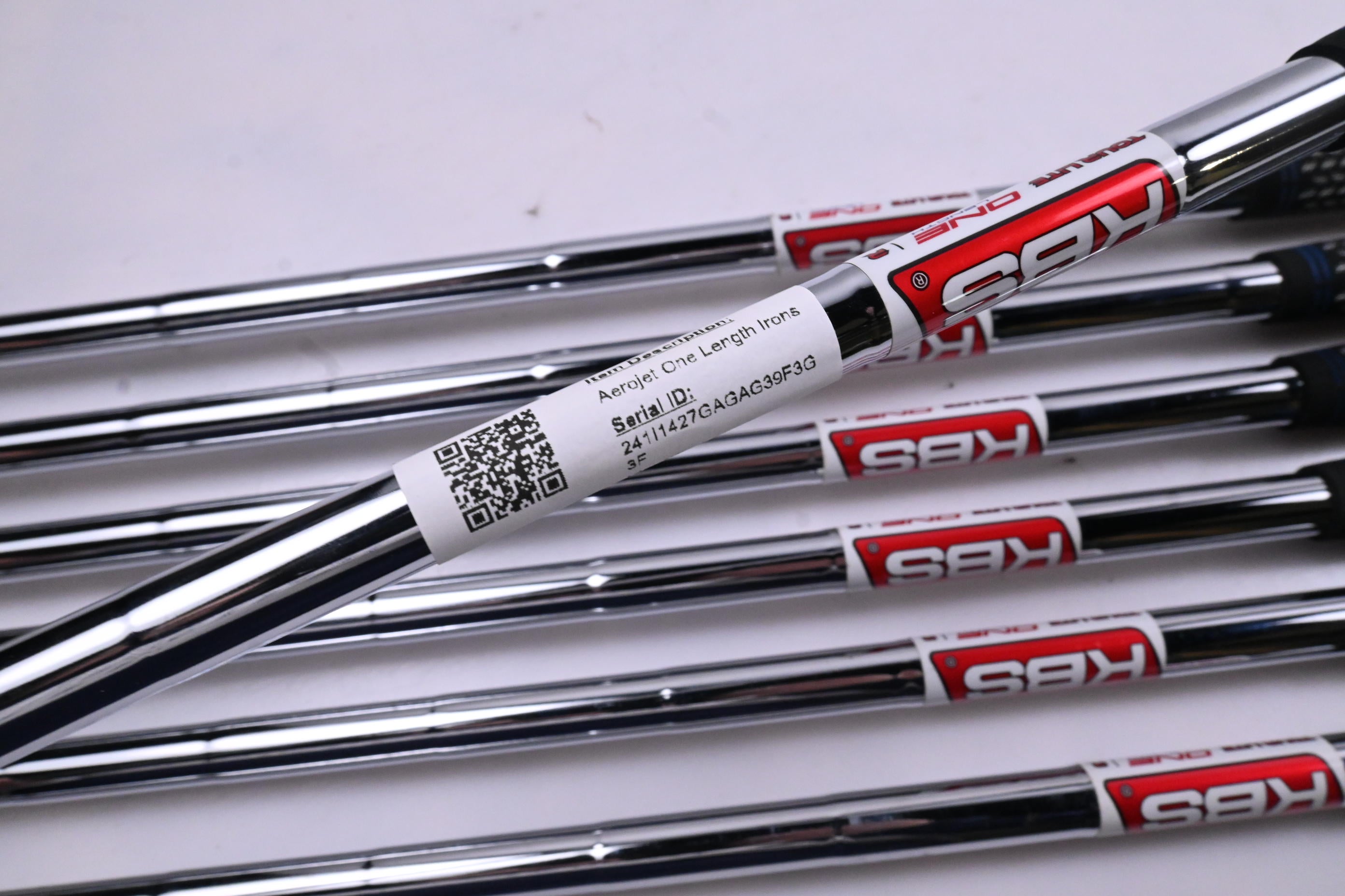 Cobra Aerojet One Length Irons / 5-PW+GW / Regular Flex KBS Tour Lite Shafts