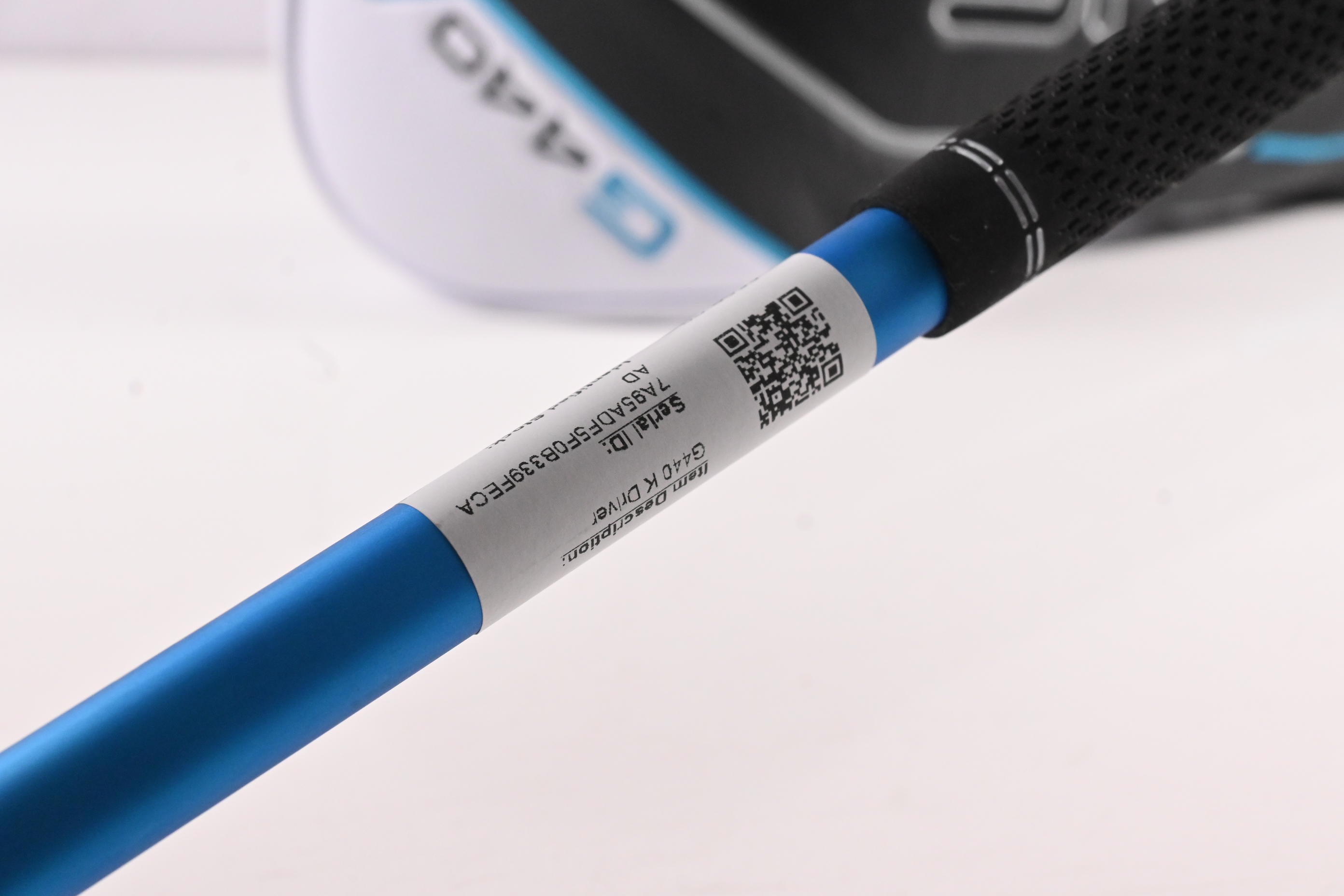 Ping G440 K Driver / 10.5 Degree / Stiff Flex Ping Alta CB Blue 50 Shaft