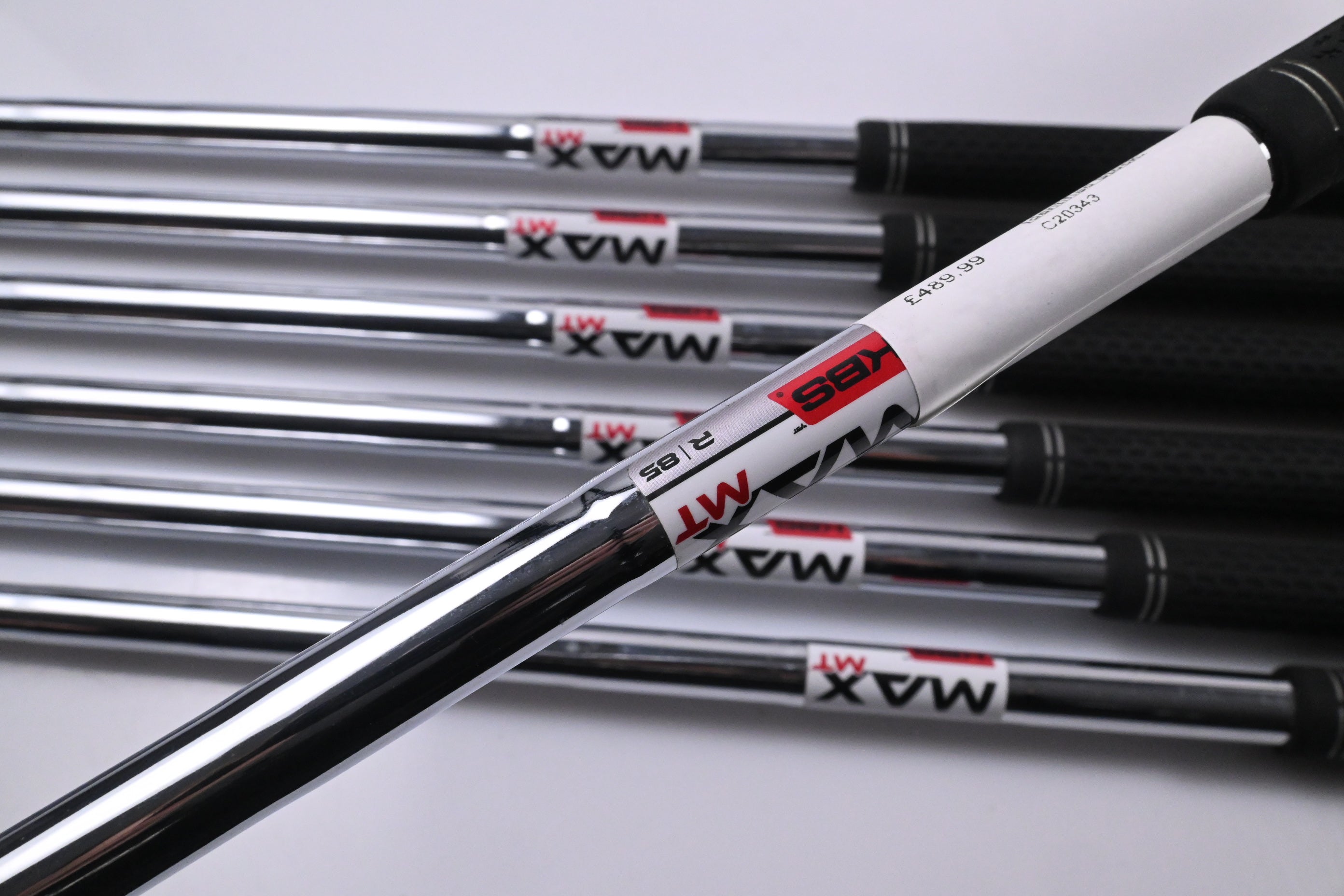 Taylormade Stealth Irons / 5-PW+SW / Regular Flex KBS MAX MT 85 Shafts