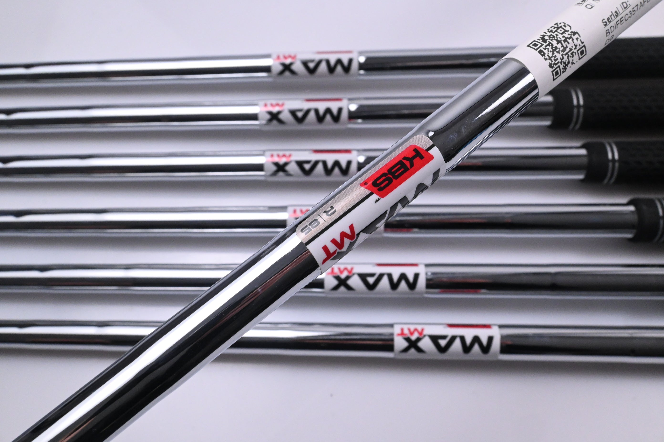 Taylormade Qi Max HL Irons / 5-PW+SW / Regular Flex KBS MAX MT 85 Shafts