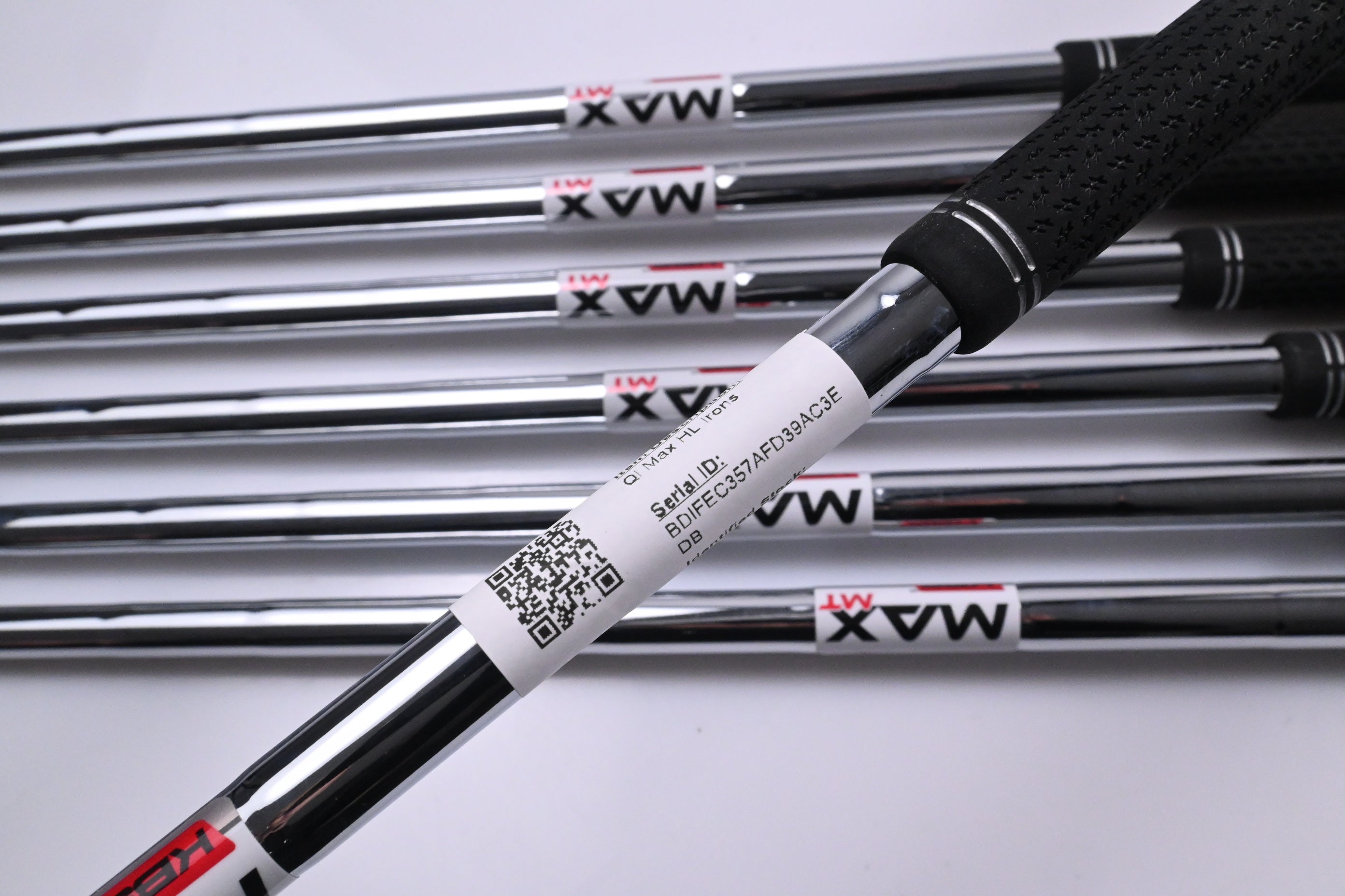 Taylormade Qi Max HL Irons / 5-PW+SW / Regular Flex KBS MAX MT 85 Shafts