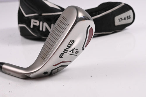 Left Hand Ping K15 #3 Hybrid / 19 Degree / Regular Flex Ping TFC 189 Shaft