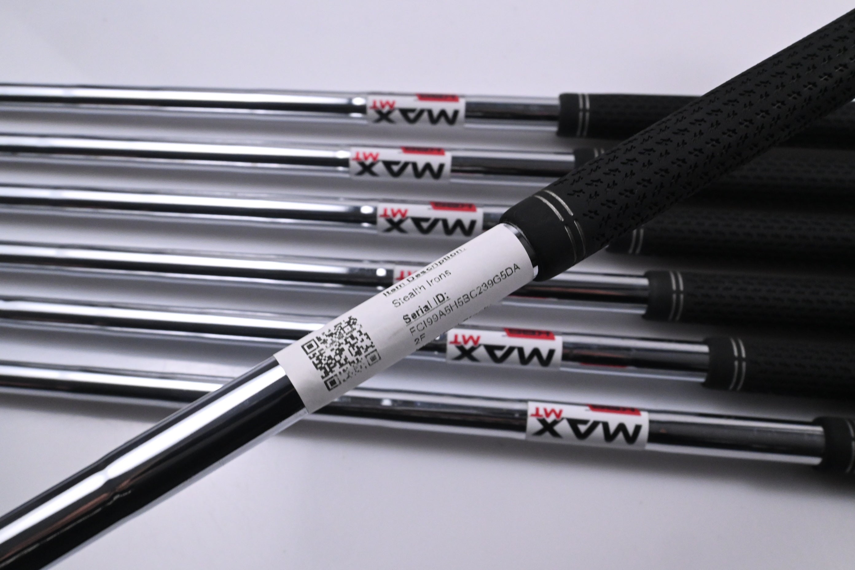 Taylormade Stealth Irons / 5-PW+SW / Regular Flex KBS MAX MT 85 Shafts