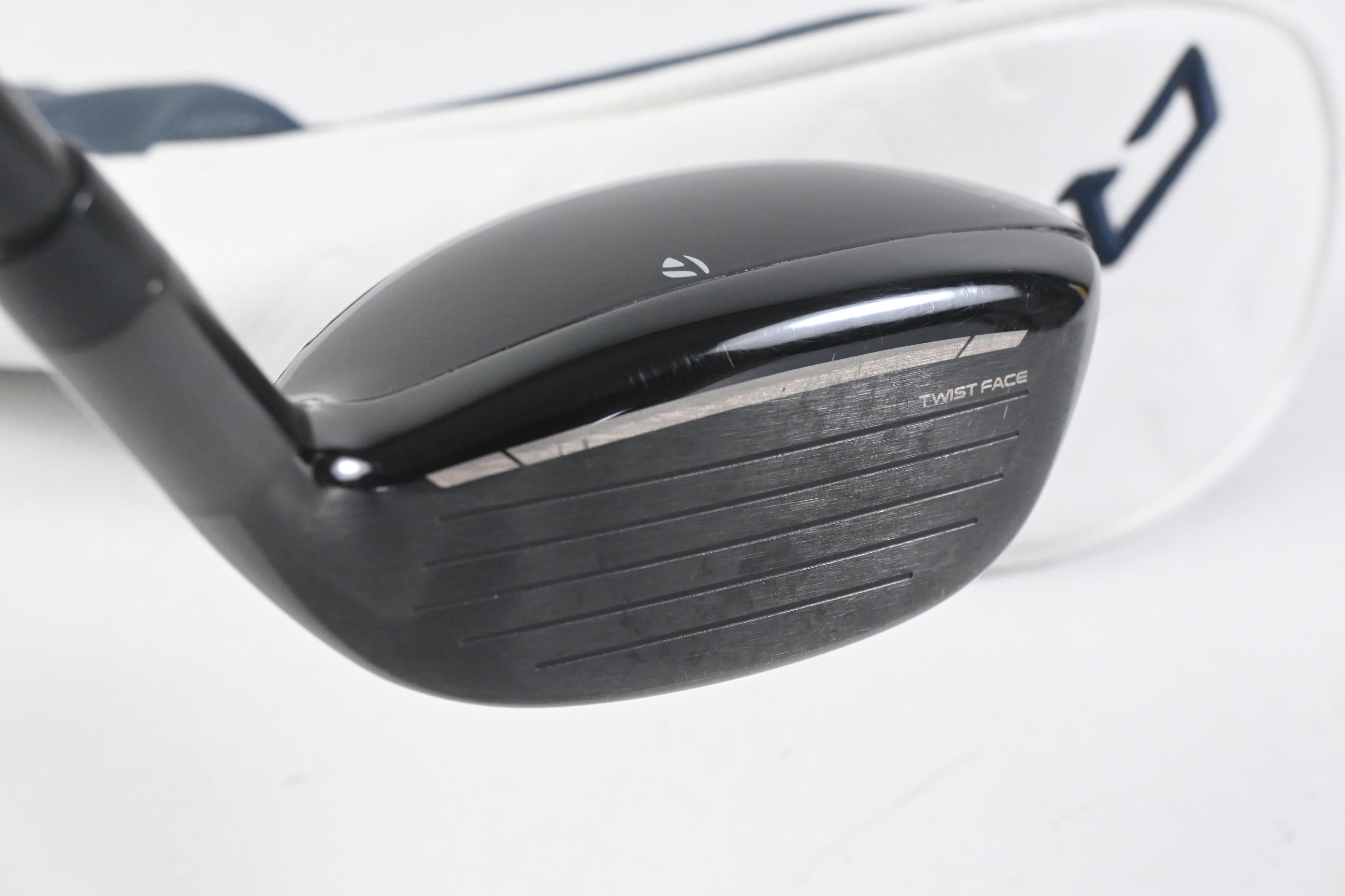 Left Hand Taylormade Qi10 #4 Hybrid / 22 Degree / Regular Flex Ventus TR Blue 6