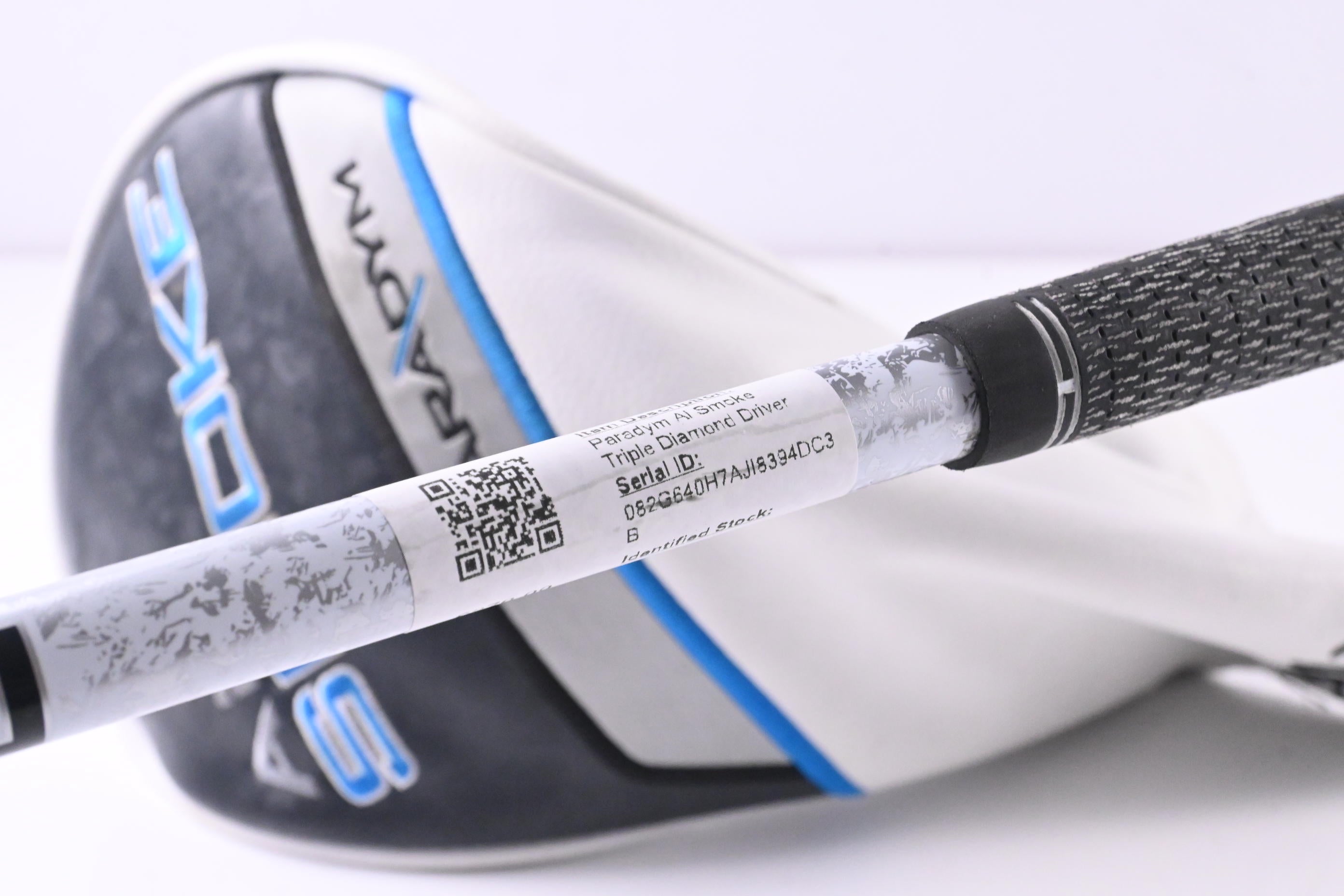 Callaway Paradym Ai Smoke Triple Diamond Driver / 9 Degree / X-Flex Denali Black