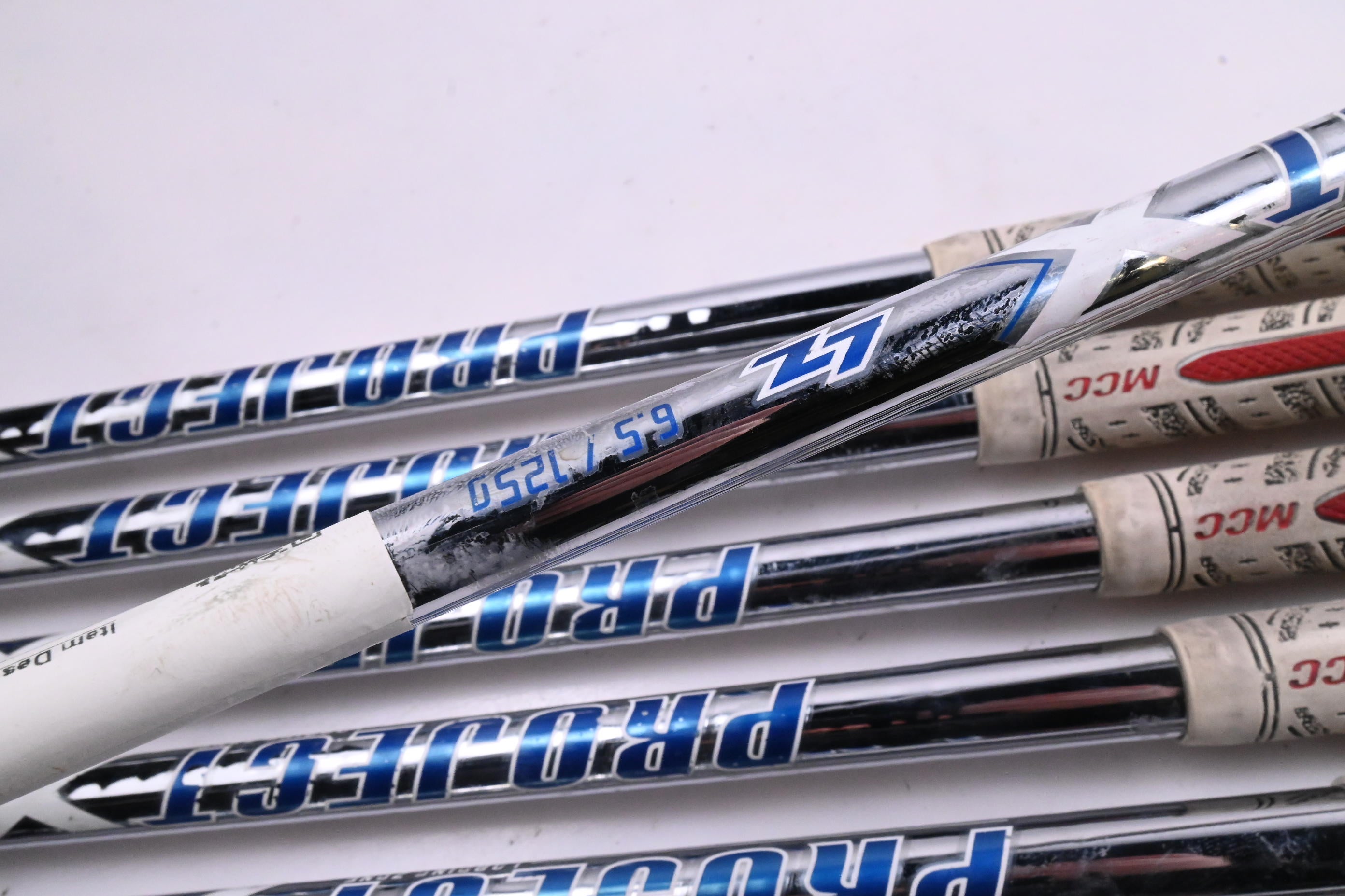 Mizuno MP-18 SC/MB Combo Irons / 4-PW / X-Flex Project X LZ 125 Shafts