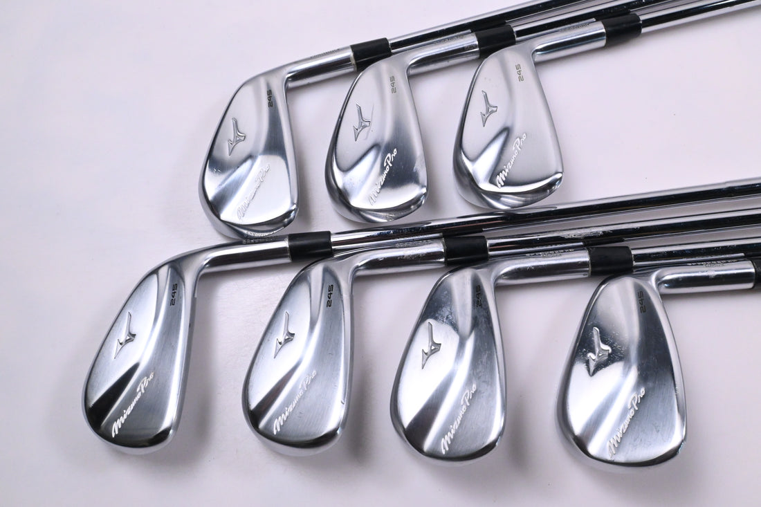Mizuno Pro 245 Irons / 4-PW / Regular Flex Dynamic Gold Mid 100 R300 Shafts