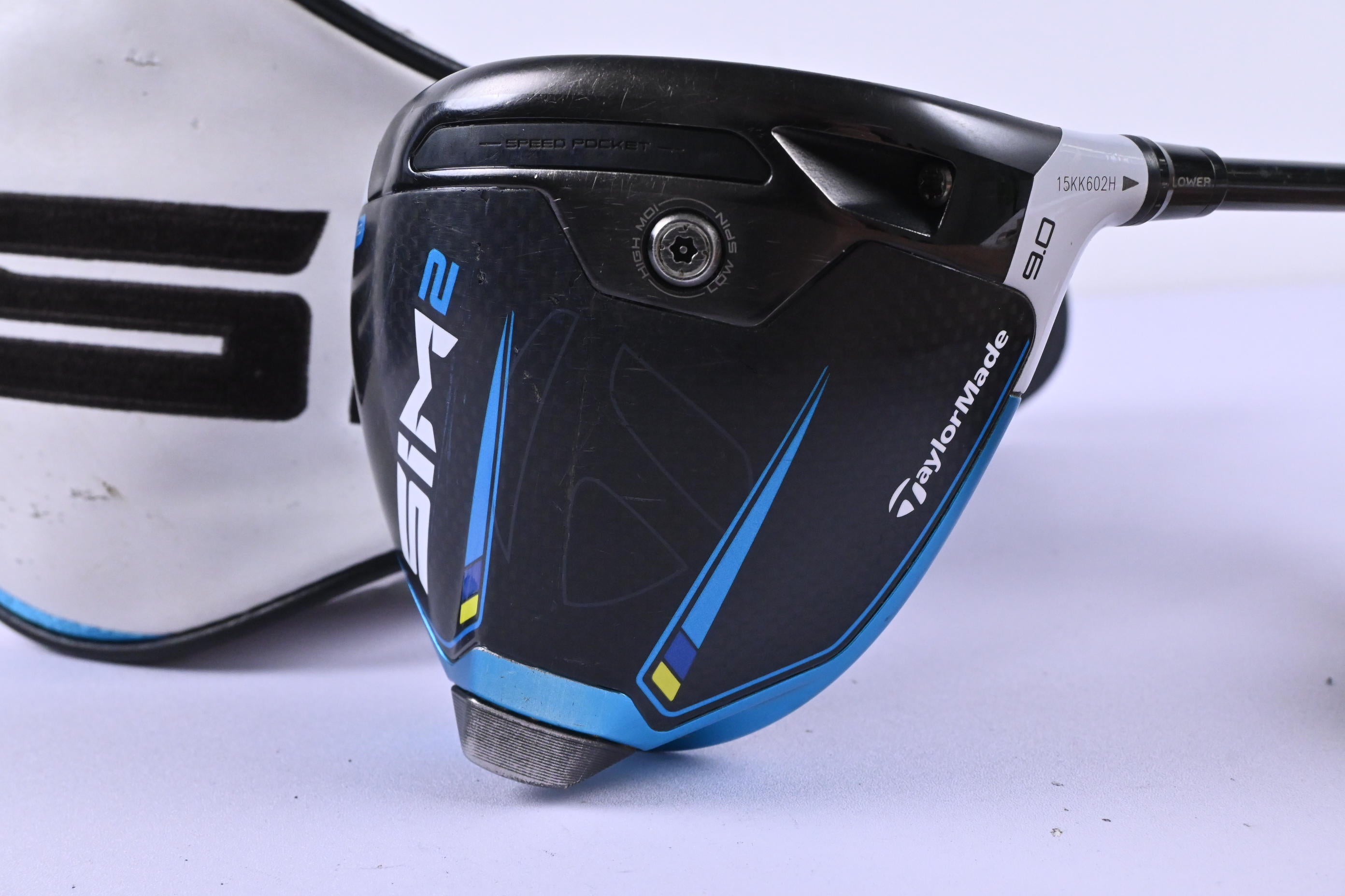 Taylormade SIM2 Driver / 9 Degree / X-Flex HZRDUS Smoke Blue RDX 70 Shaft