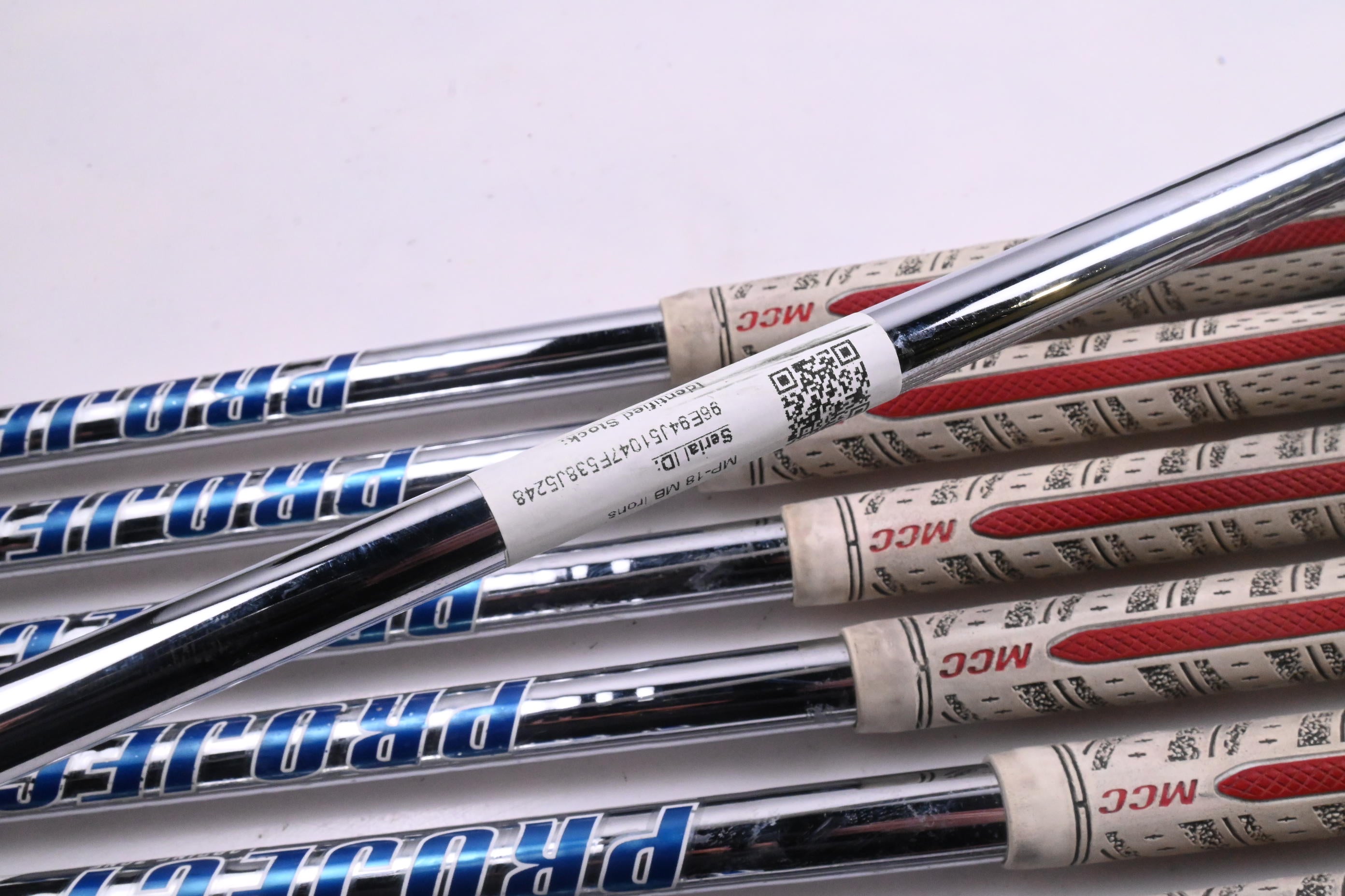 Mizuno MP-18 SC/MB Combo Irons / 4-PW / X-Flex Project X LZ 125 Shafts