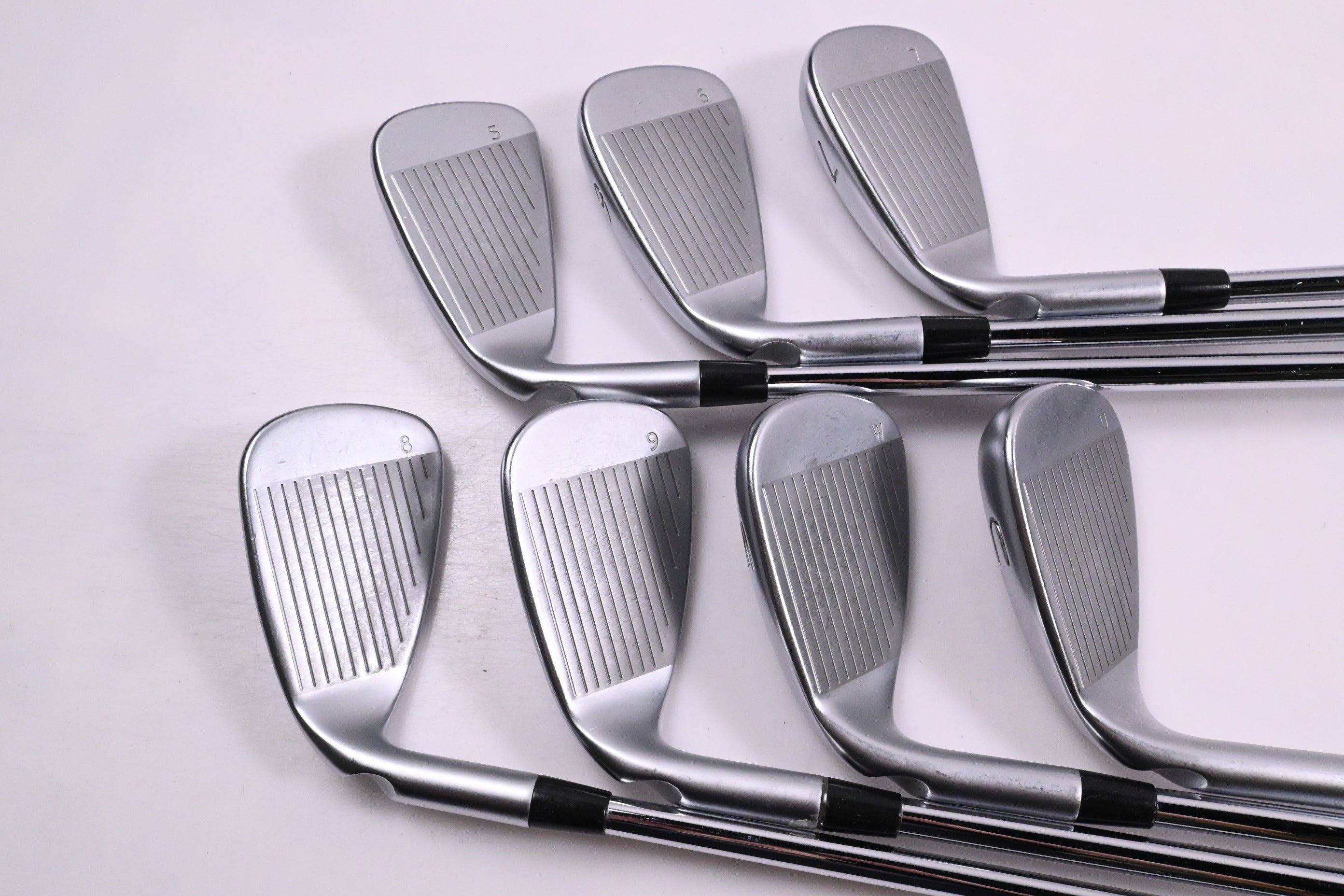 Ping G400 Irons / 5-PW+UW / White Dot / Regular Flex Ping AWT 2.0 Shafts