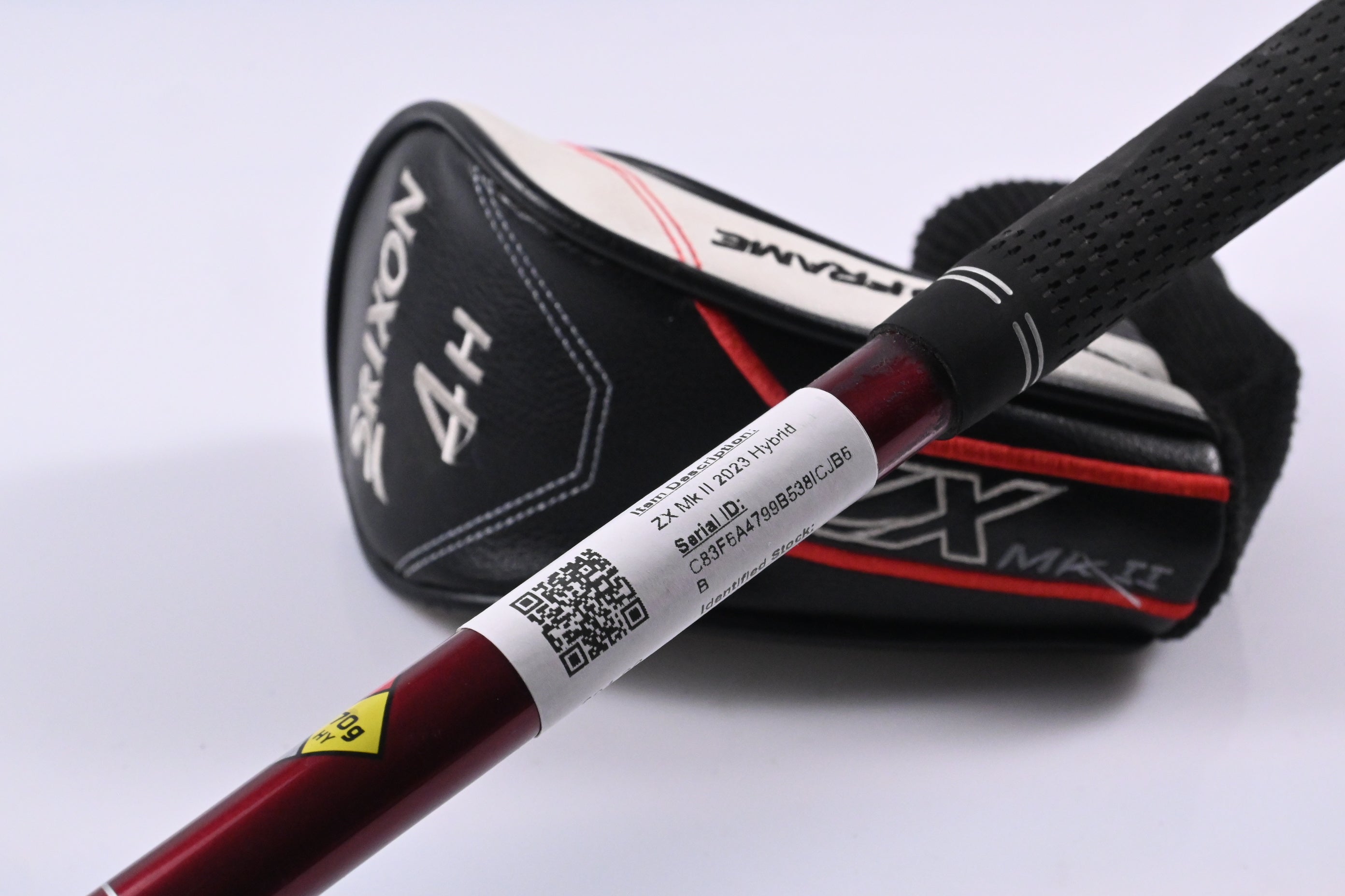 Srixon ZX Mk II 2023 #4 Hybrid / 22 Degree / Regular Flex HZRDUS Smoke RDX Red