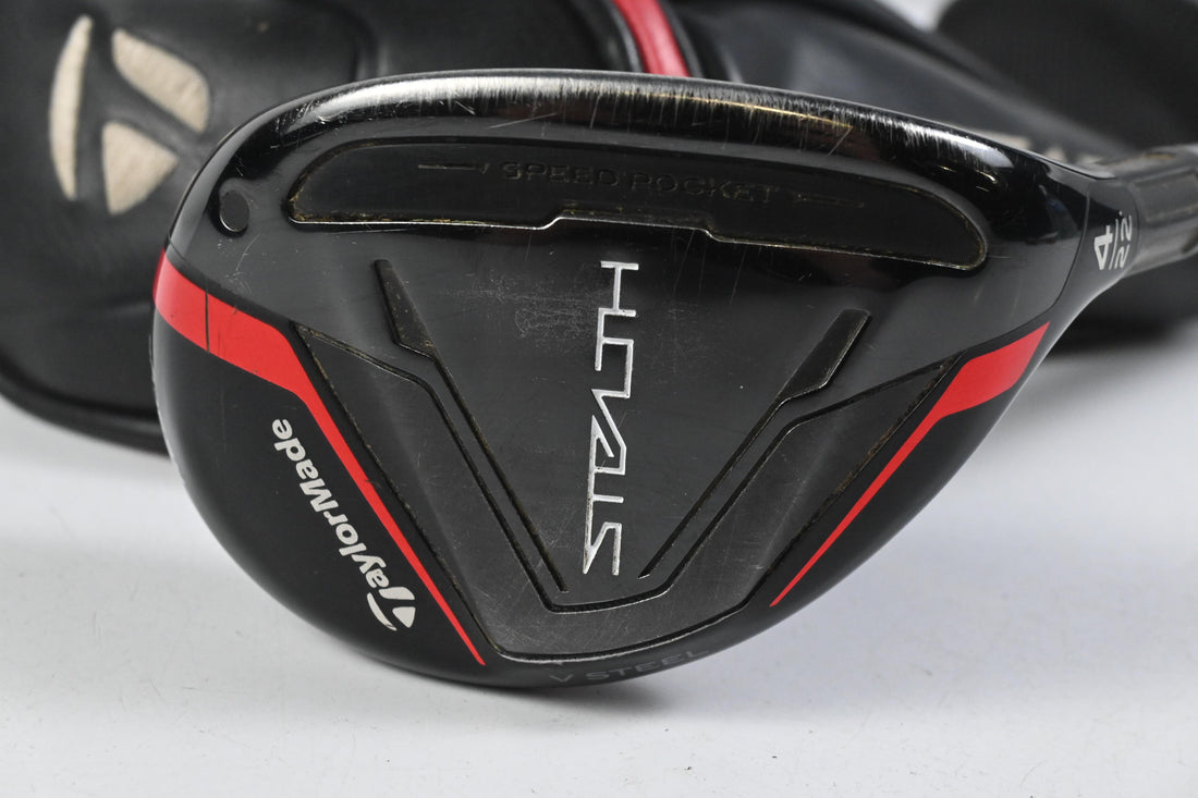 Taylormade Stealth #4 Hybrid / 22 Degree / Regular Flex Fujikura Ventus Red 6