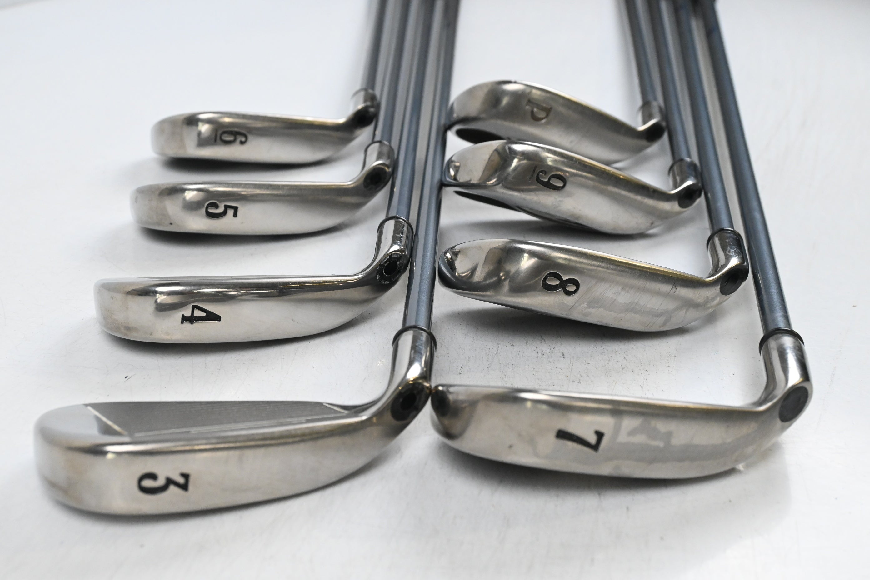 Callaway Hawk Eye Tungsten Titanium Irons / 3-PW / Regular Flex Callaway Shafts