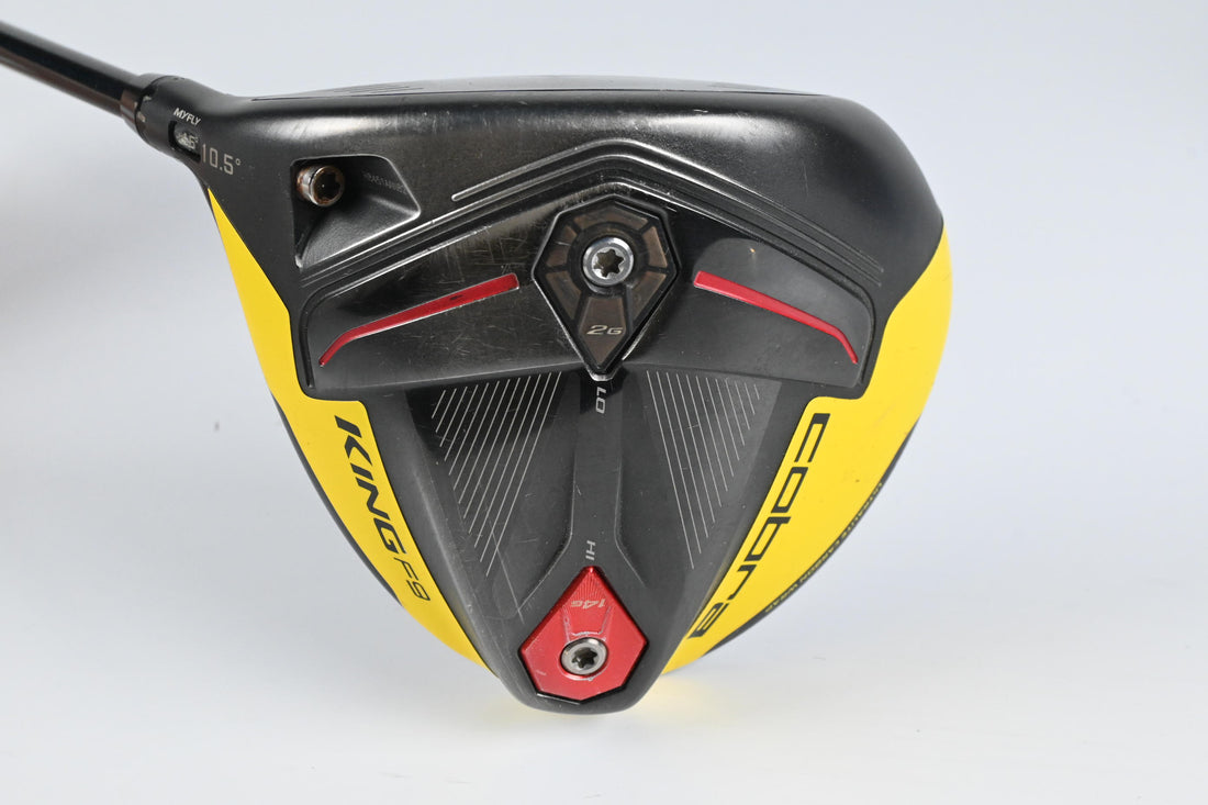 Left Hand Cobra King F9 Driver / 10.5 Degree / Regular Flex Fujikura Atmos Blue