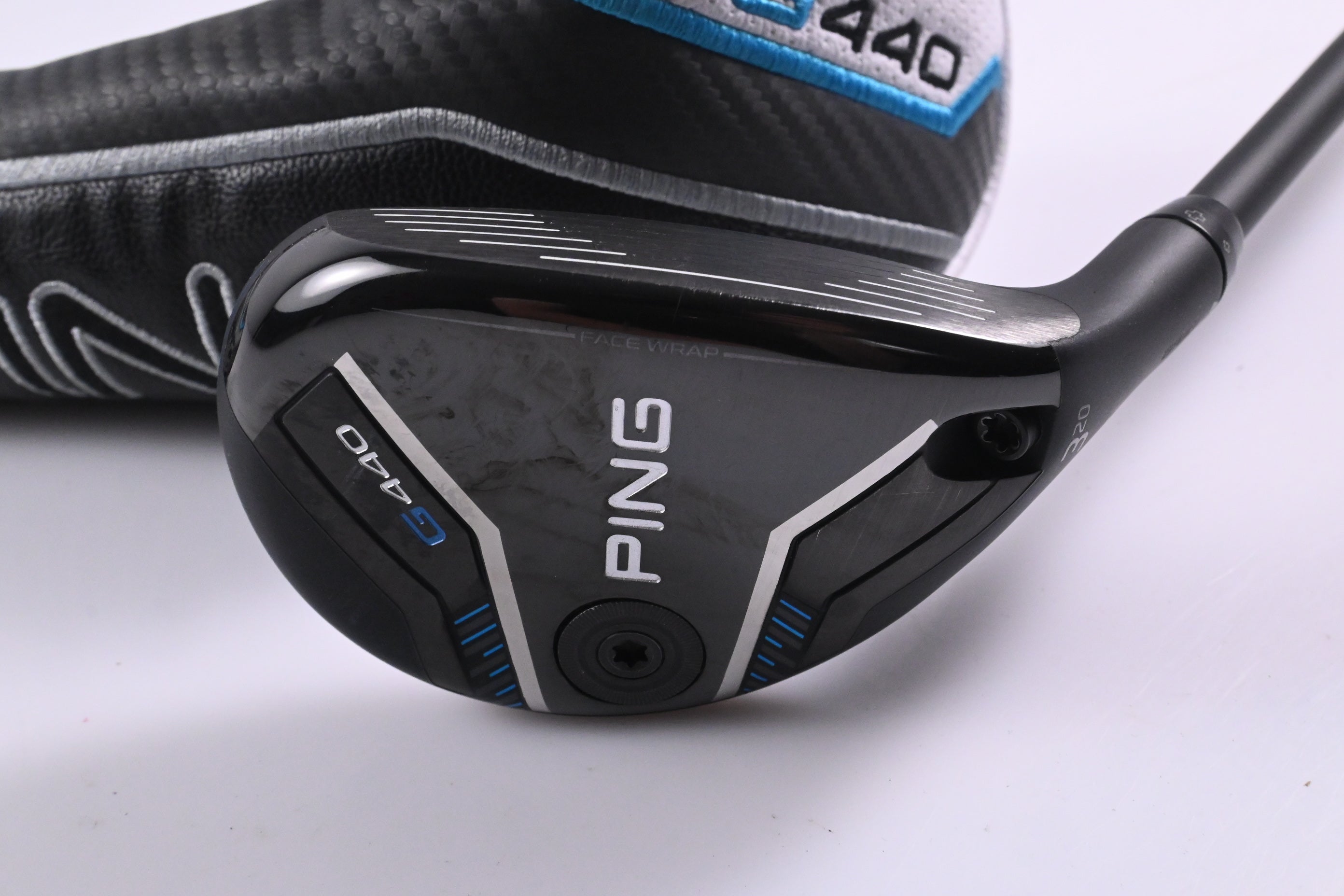 Ping G440 #3 Hybrid / 20 Degree / Regular Flex Ping Alta CB Blue 70 Shaft