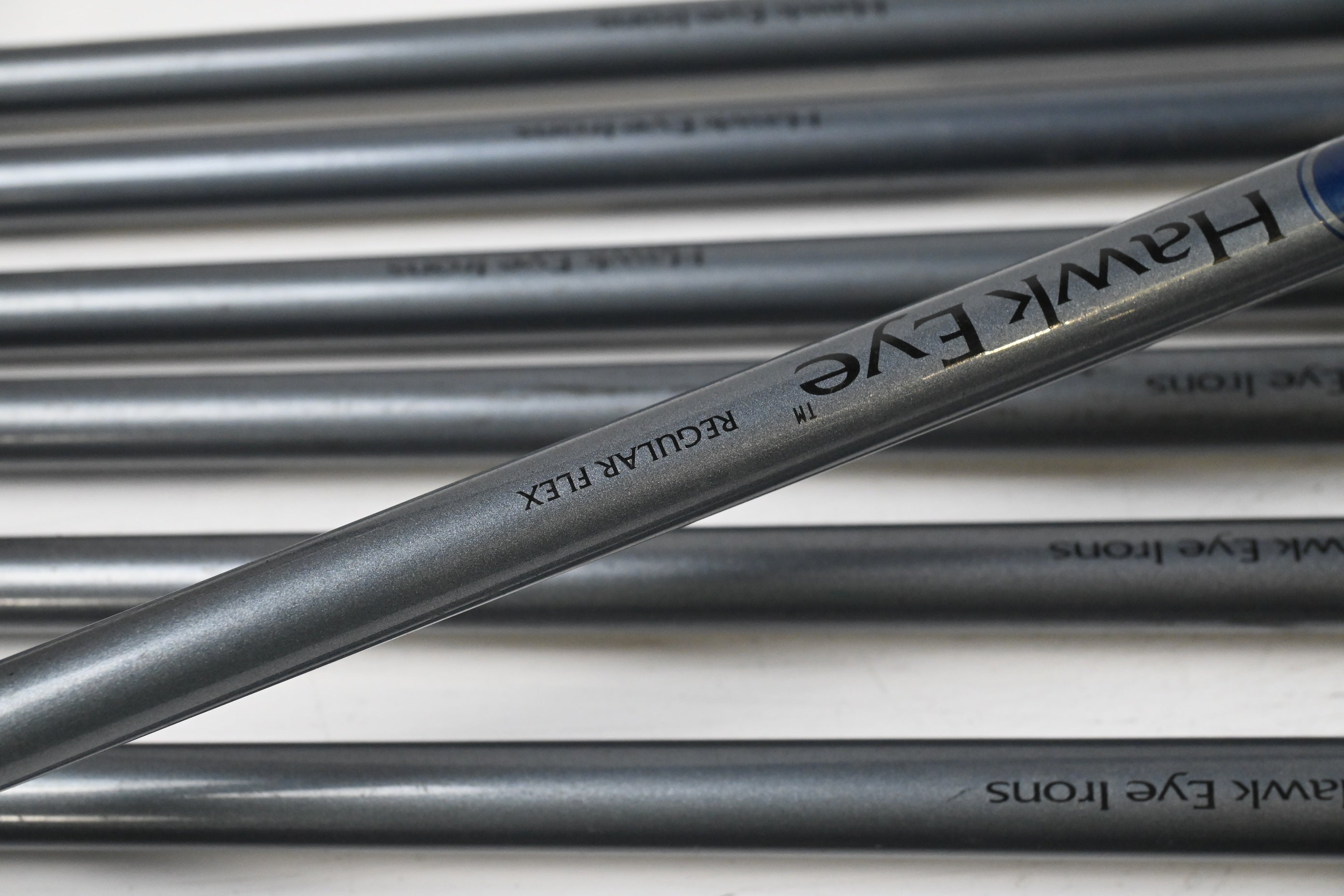 Callaway Hawk Eye Tungsten Titanium Irons / 3-PW / Regular Flex Callaway Shafts