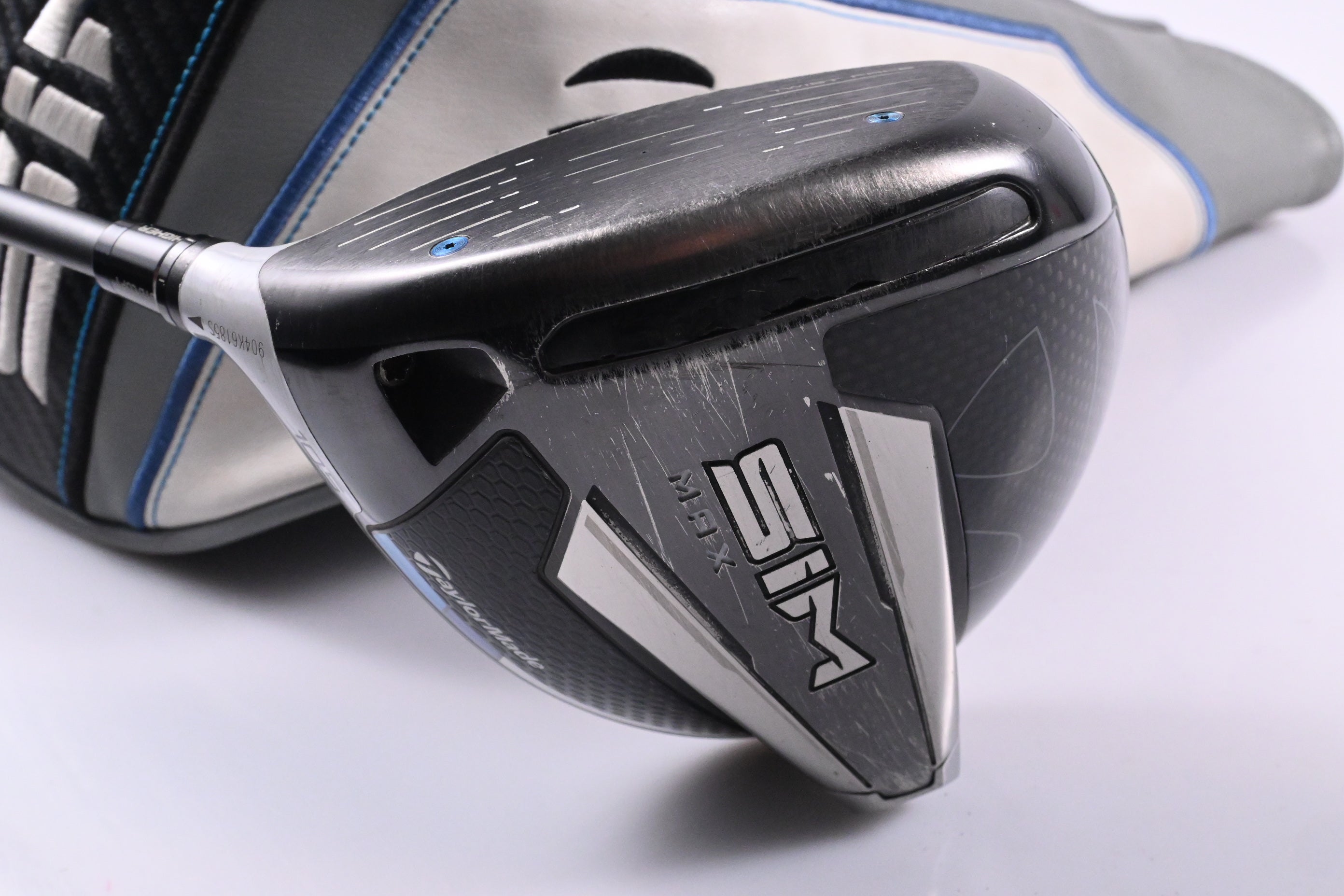 Left Hand Taylormade SIM Max Driver / 10.5 Degree / Regular Flex HZRDUS Smoke Black